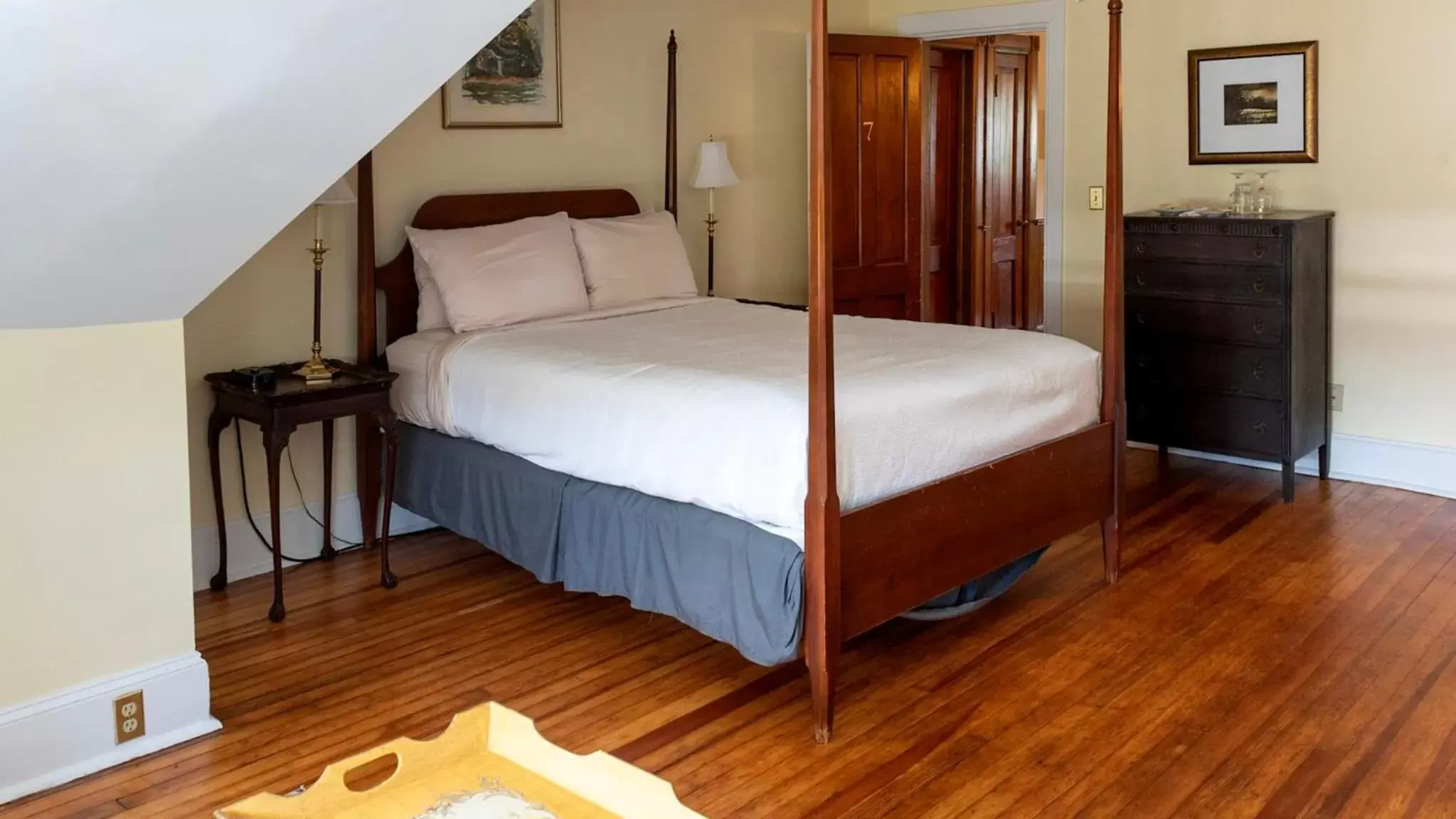 Bed in William Henry Miller Inn Bed in William Henry Miller Inn