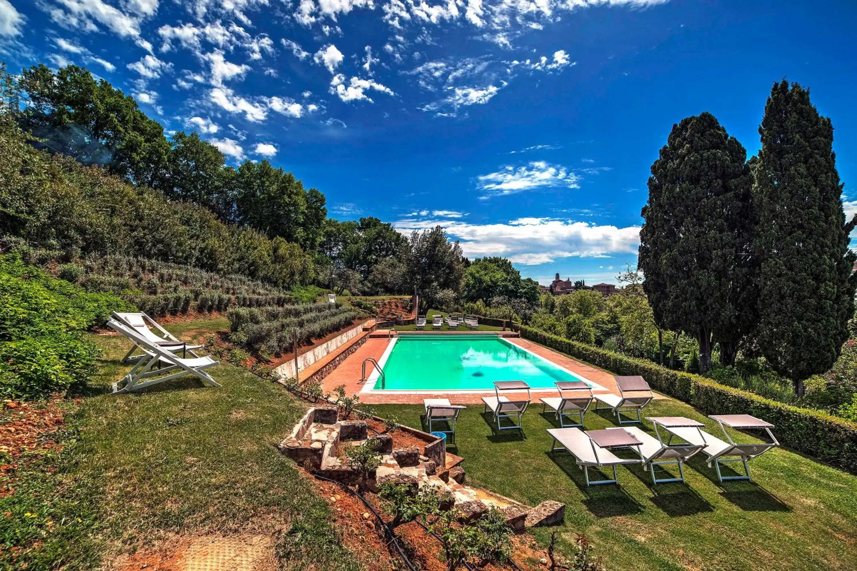 Swimming pool, Pool View in Borgo Grondaie