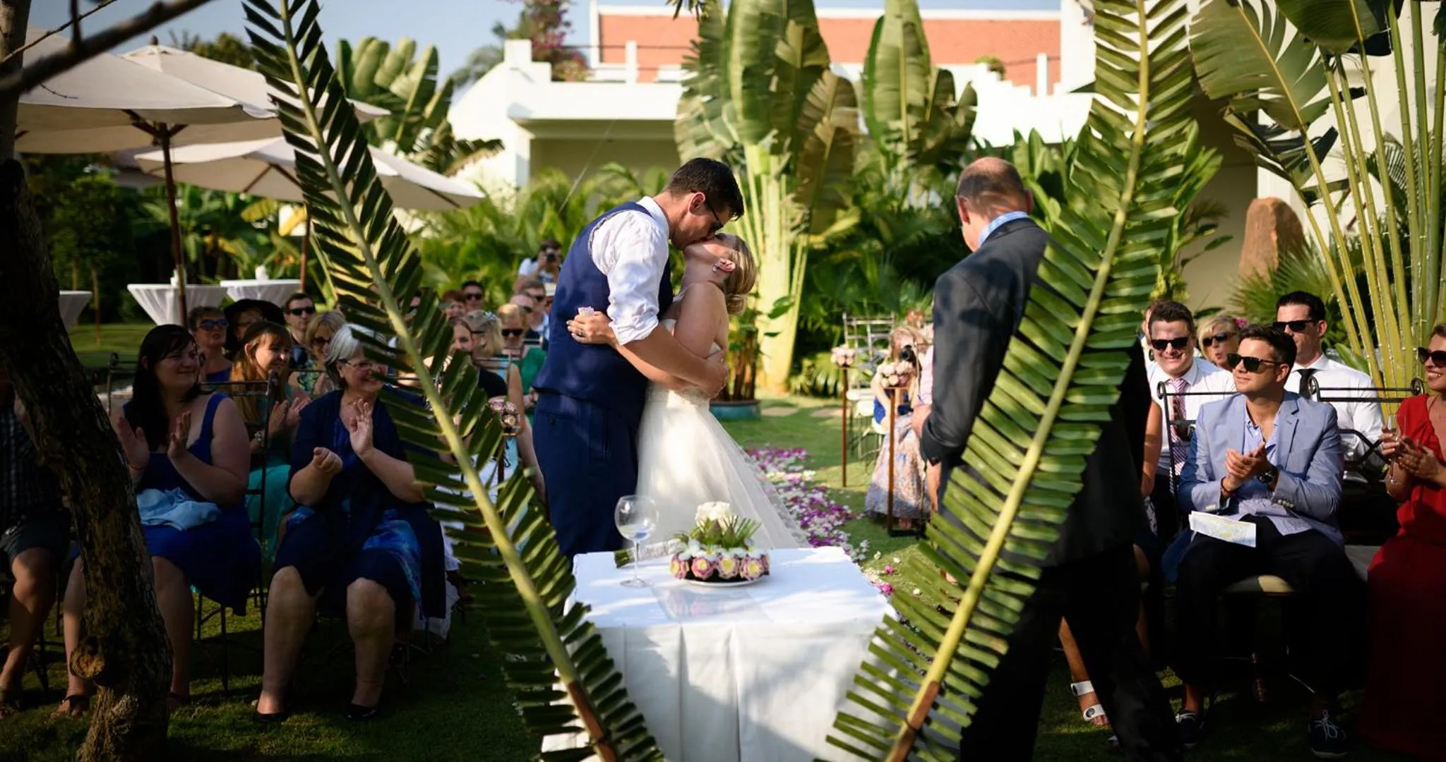 wedding in Navutu Dreams Resort & Wellness Retreat
