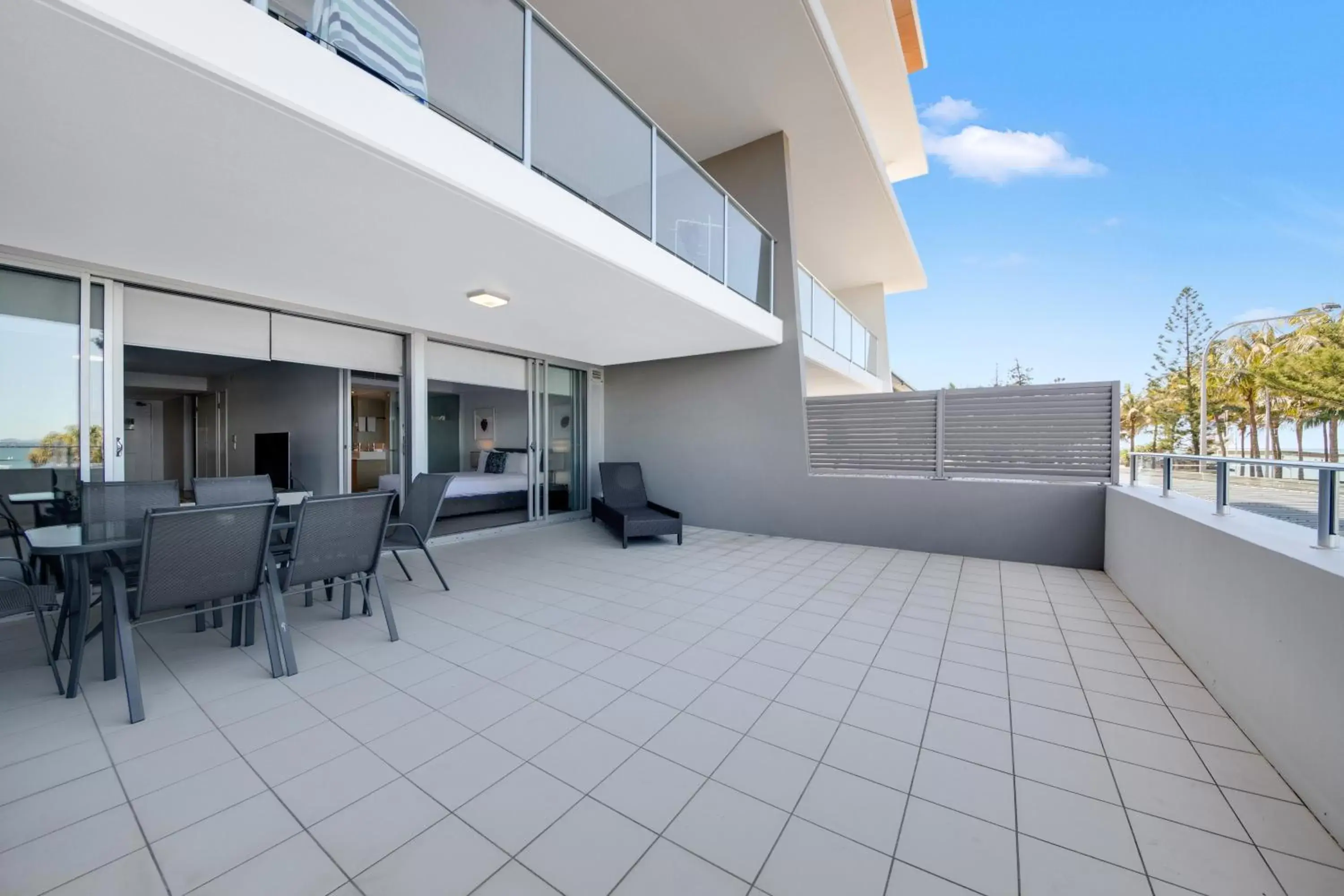 Balcony/Terrace in Echelon Apartments Yeppoon