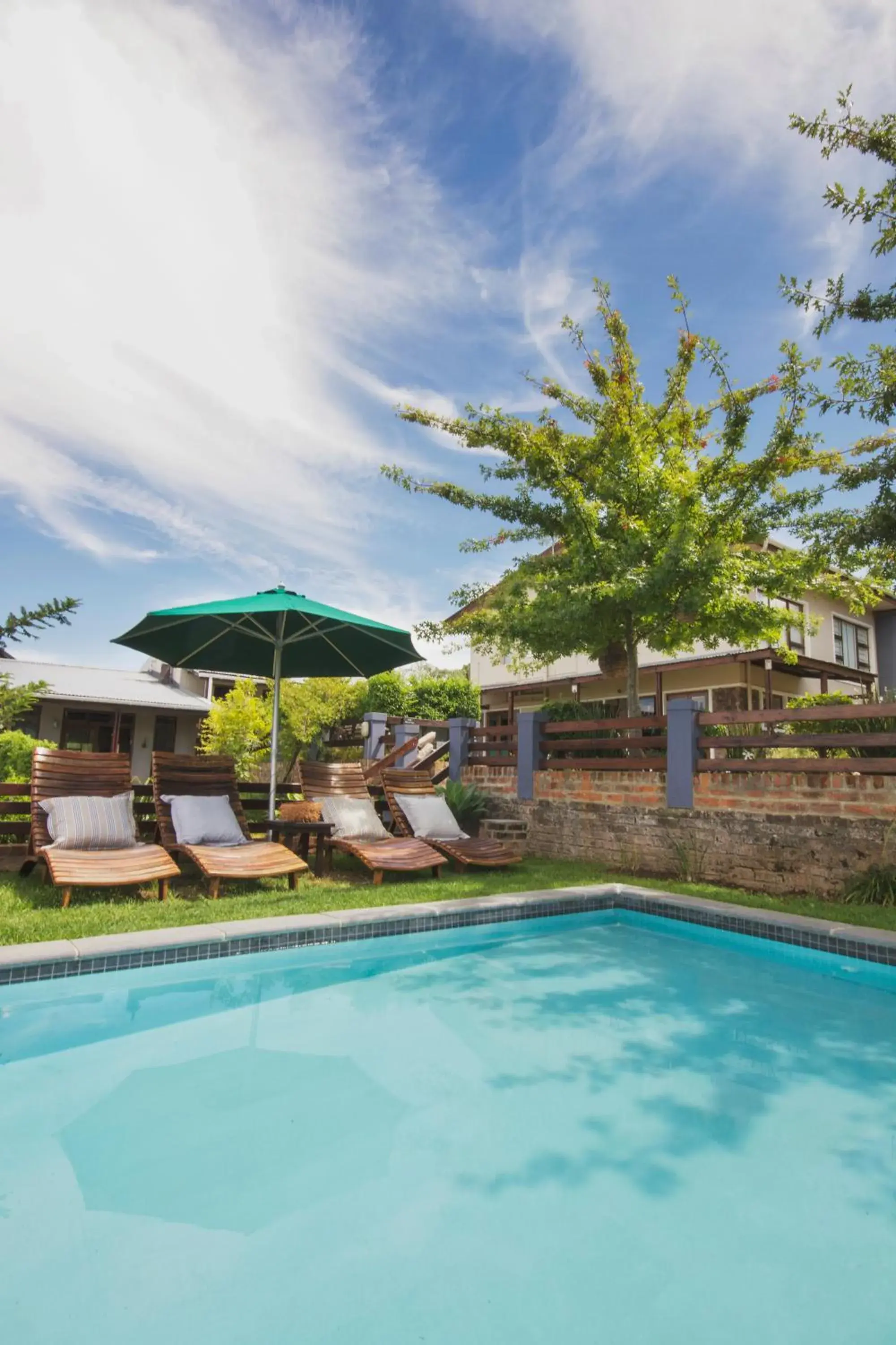 Swimming Pool in A Hilltop Country Retreat