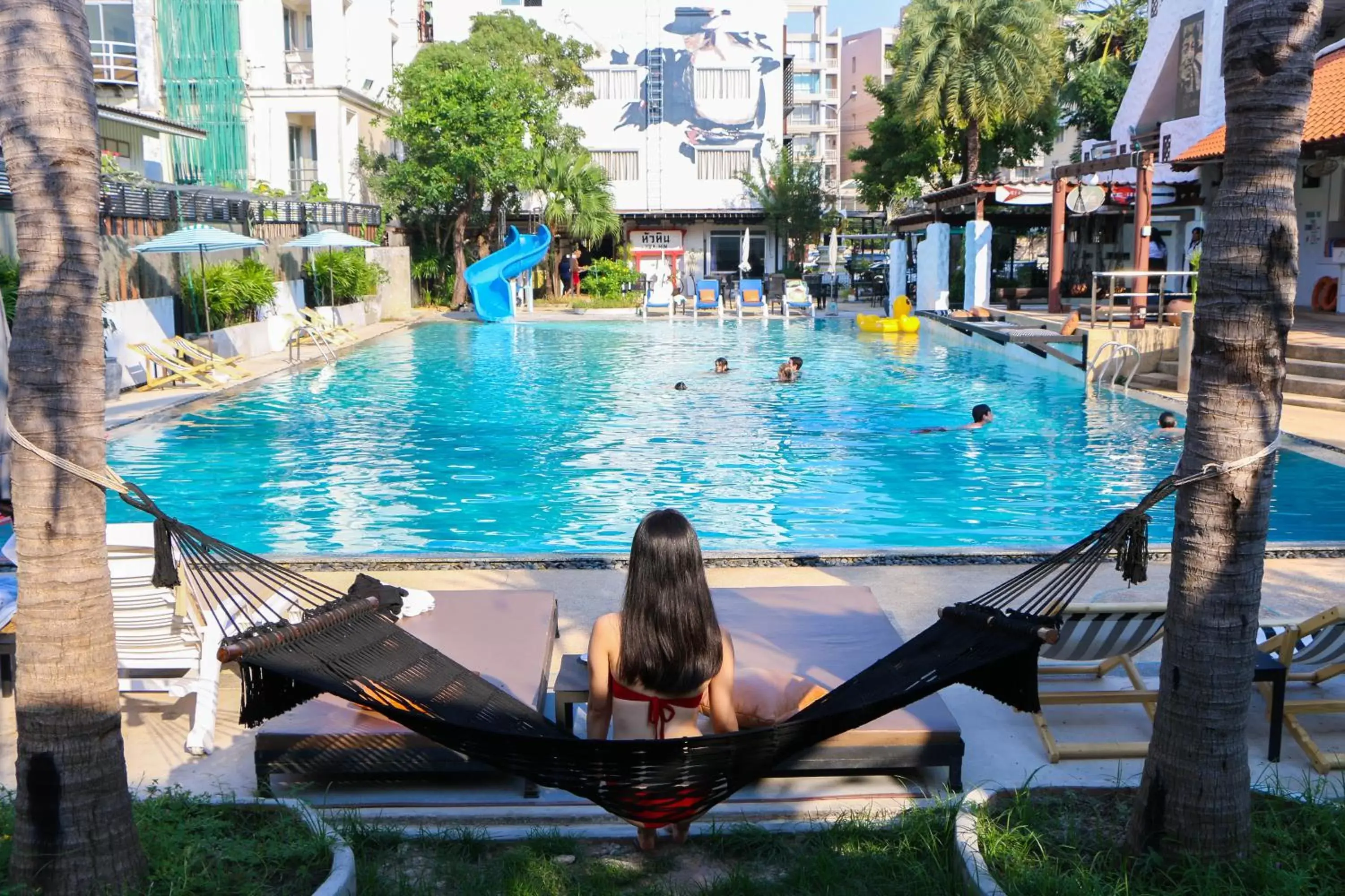 Swimming Pool in My Way Hua Hin Music Hotel SHA Extra Plus