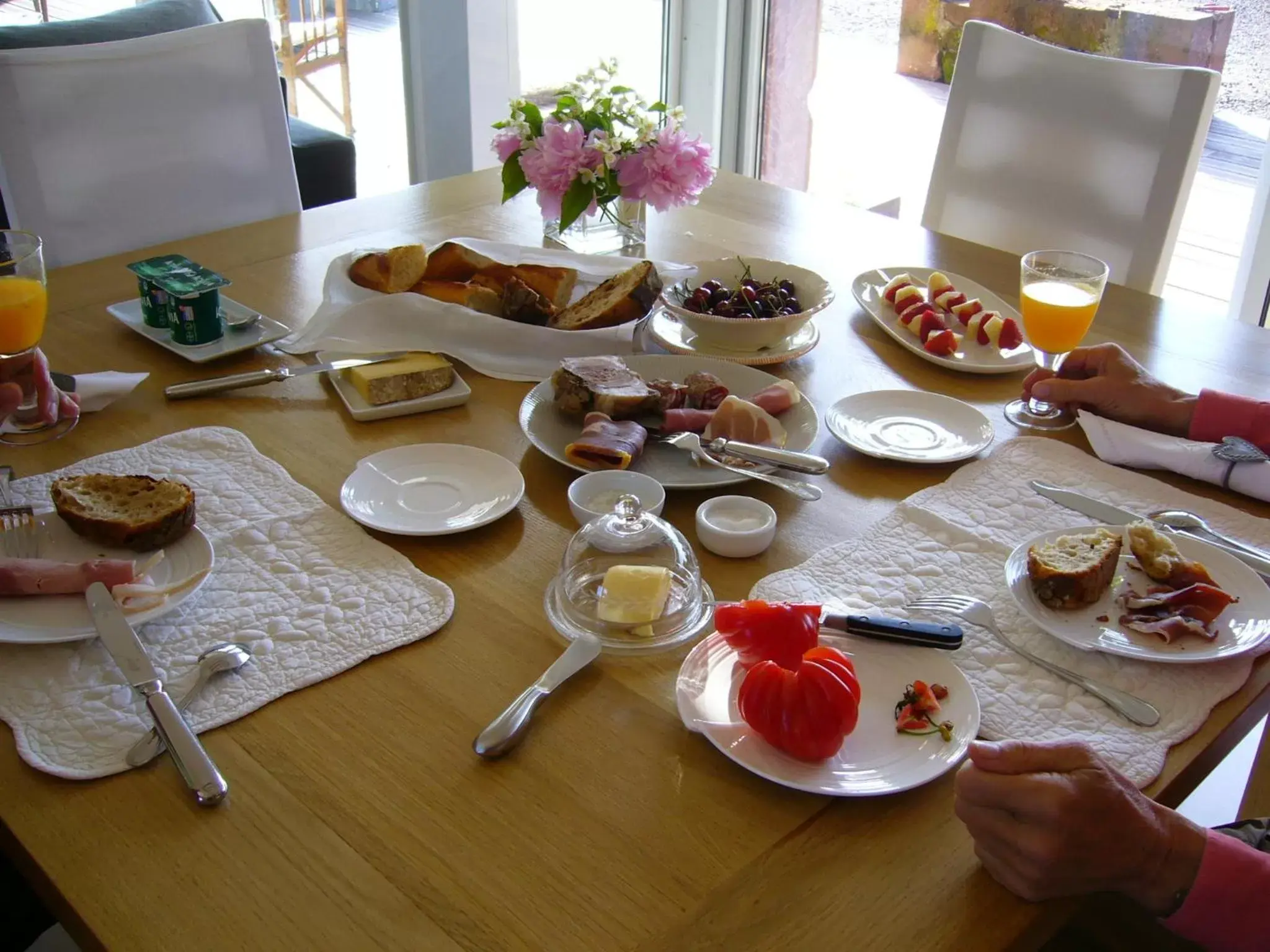 Breakfast in Chambre d'Hotes Le Ponsonnet