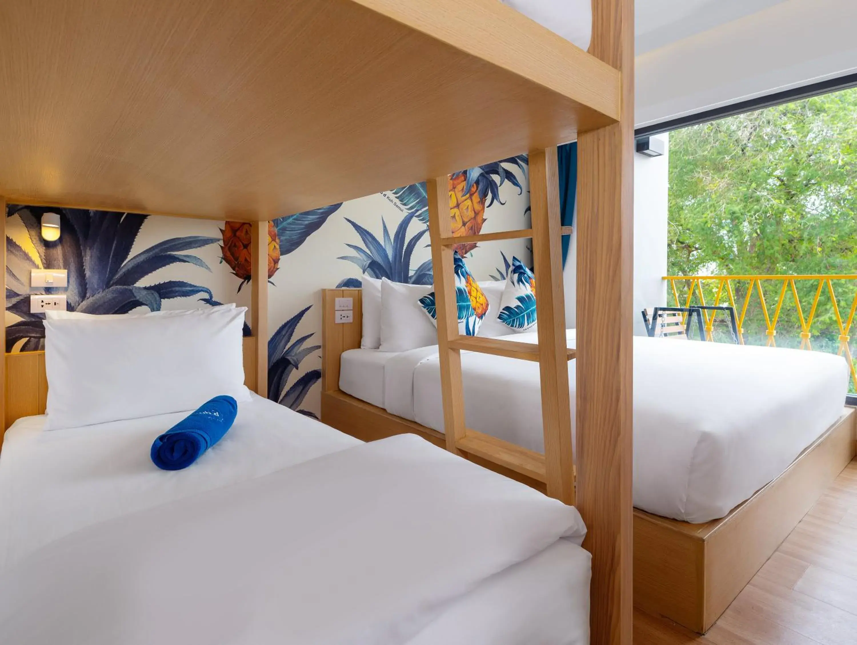 Bed in Lub d Koh Samui Chaweng Beach - SHA Extra Plus