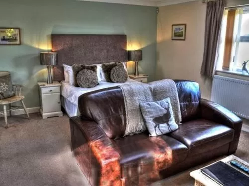 Bedroom, Bed in The White Horse View B&B