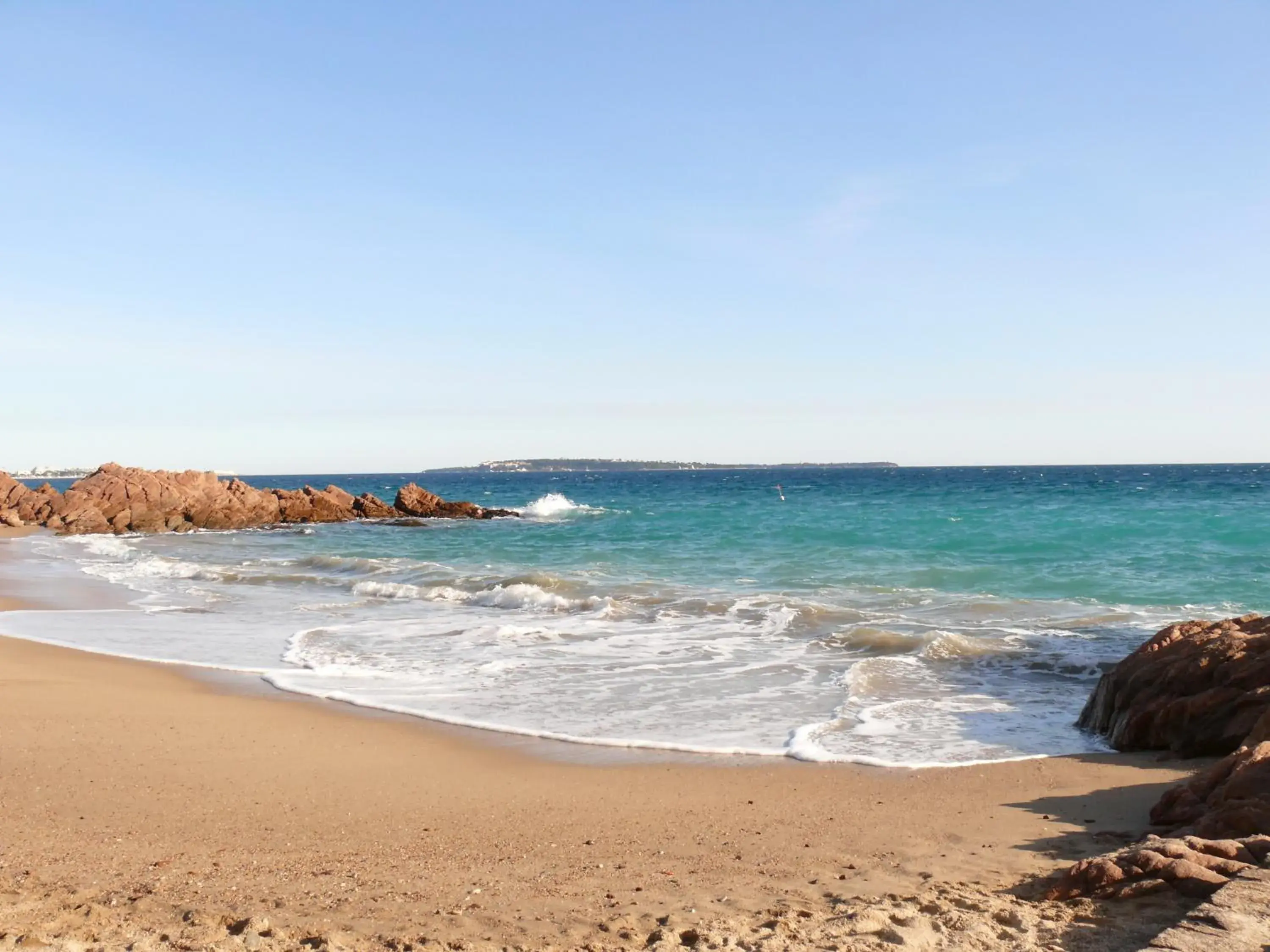 Beach in Residhotel Villa Maupassant