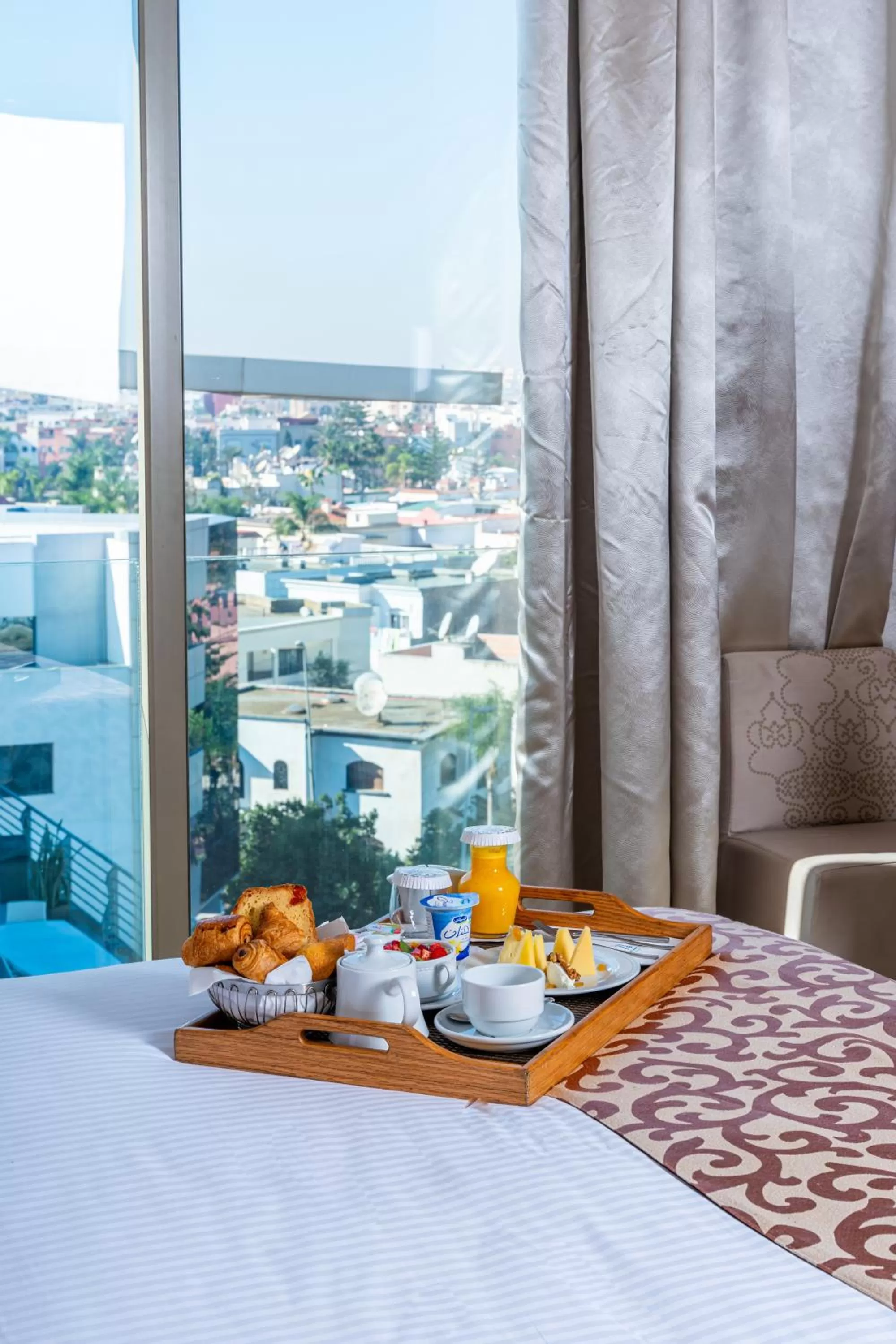 View (from property/room), Bed in Kenzi Sidi Maarouf