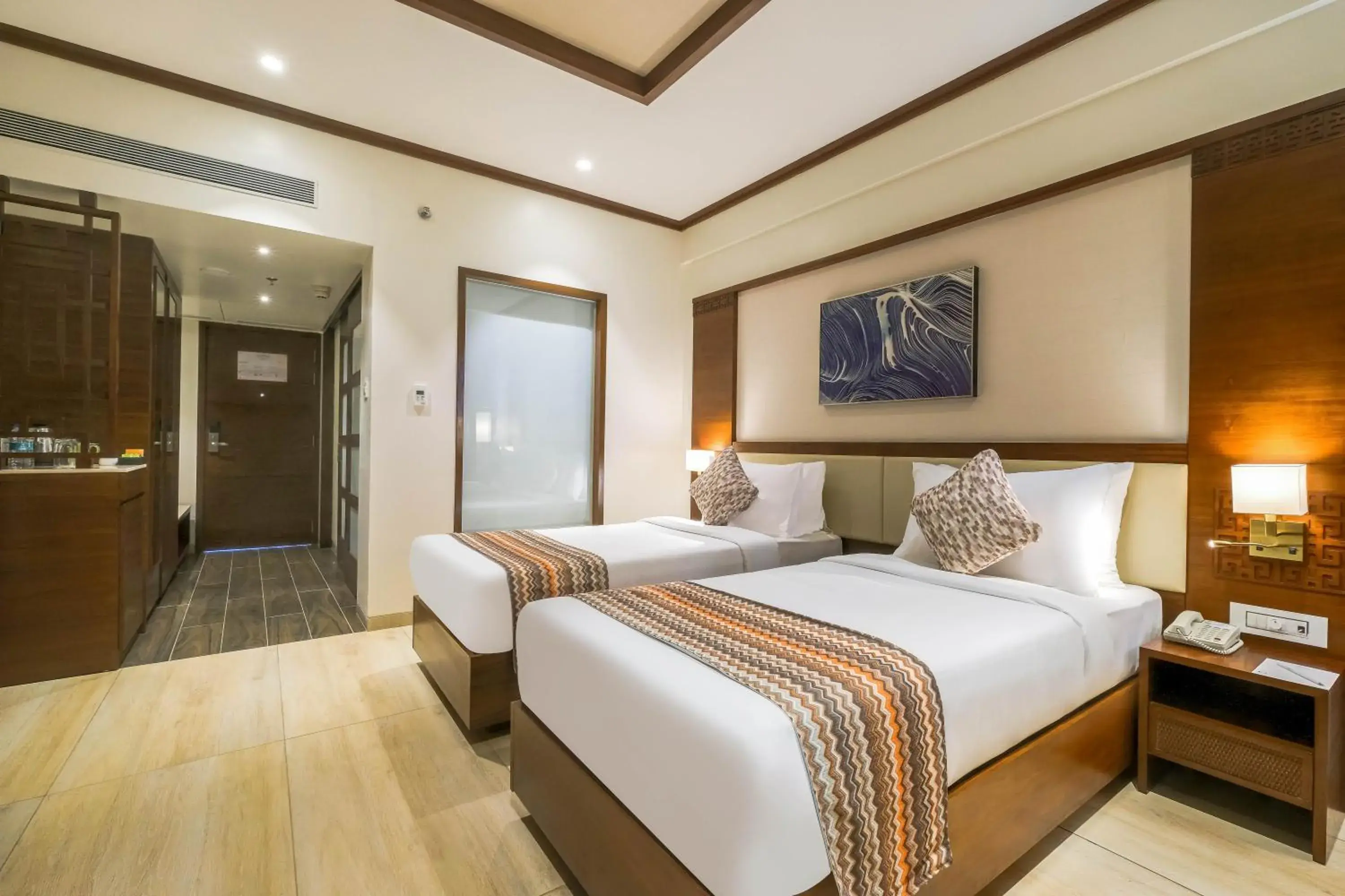 Bedroom, Bed in The Fern An Ecotel Hotel, Lonavala