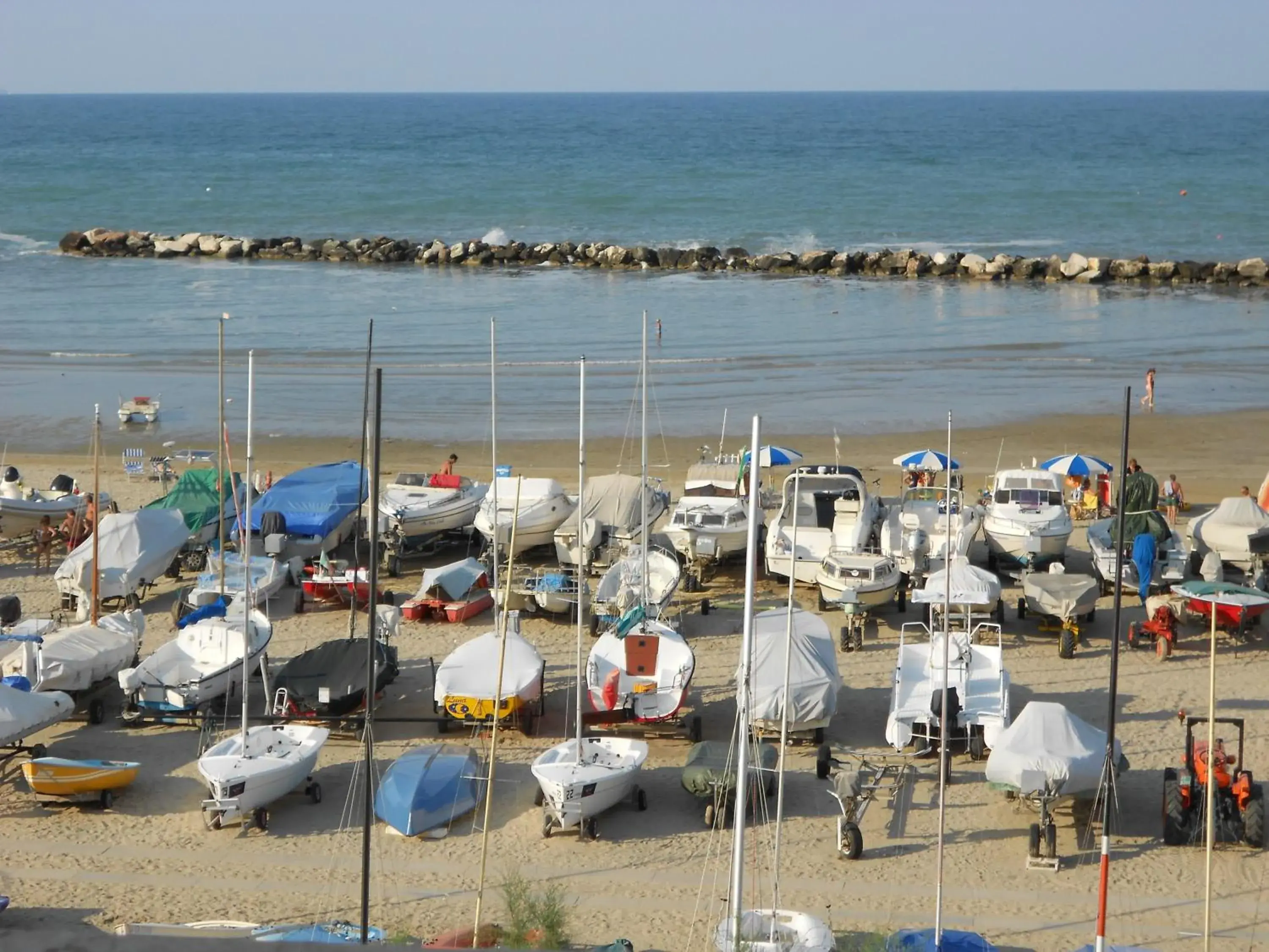 Summer, Beach in Hotel Laguna Blu