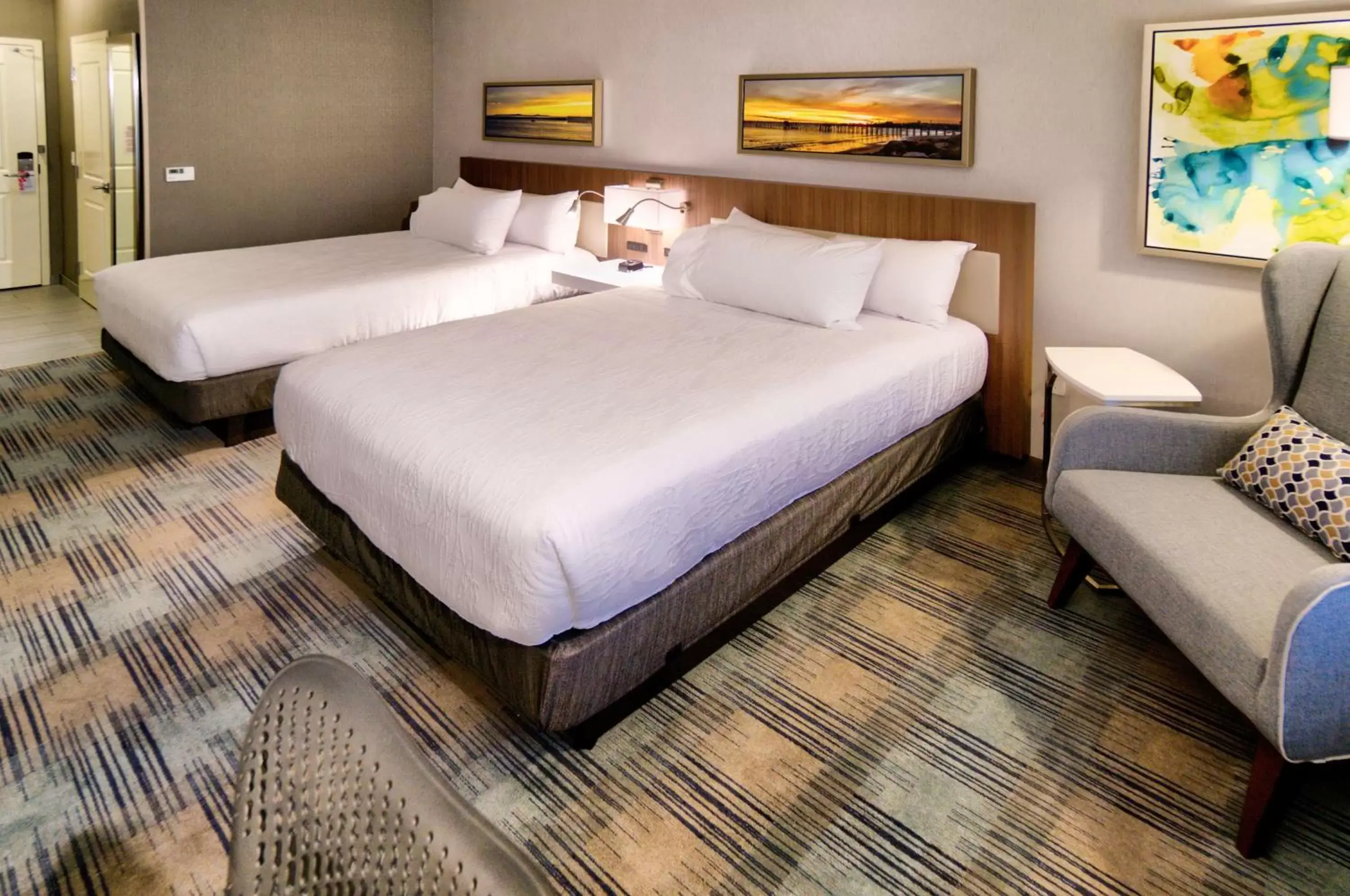 Bed in Hilton Garden Inn Santa Barbara/Goleta