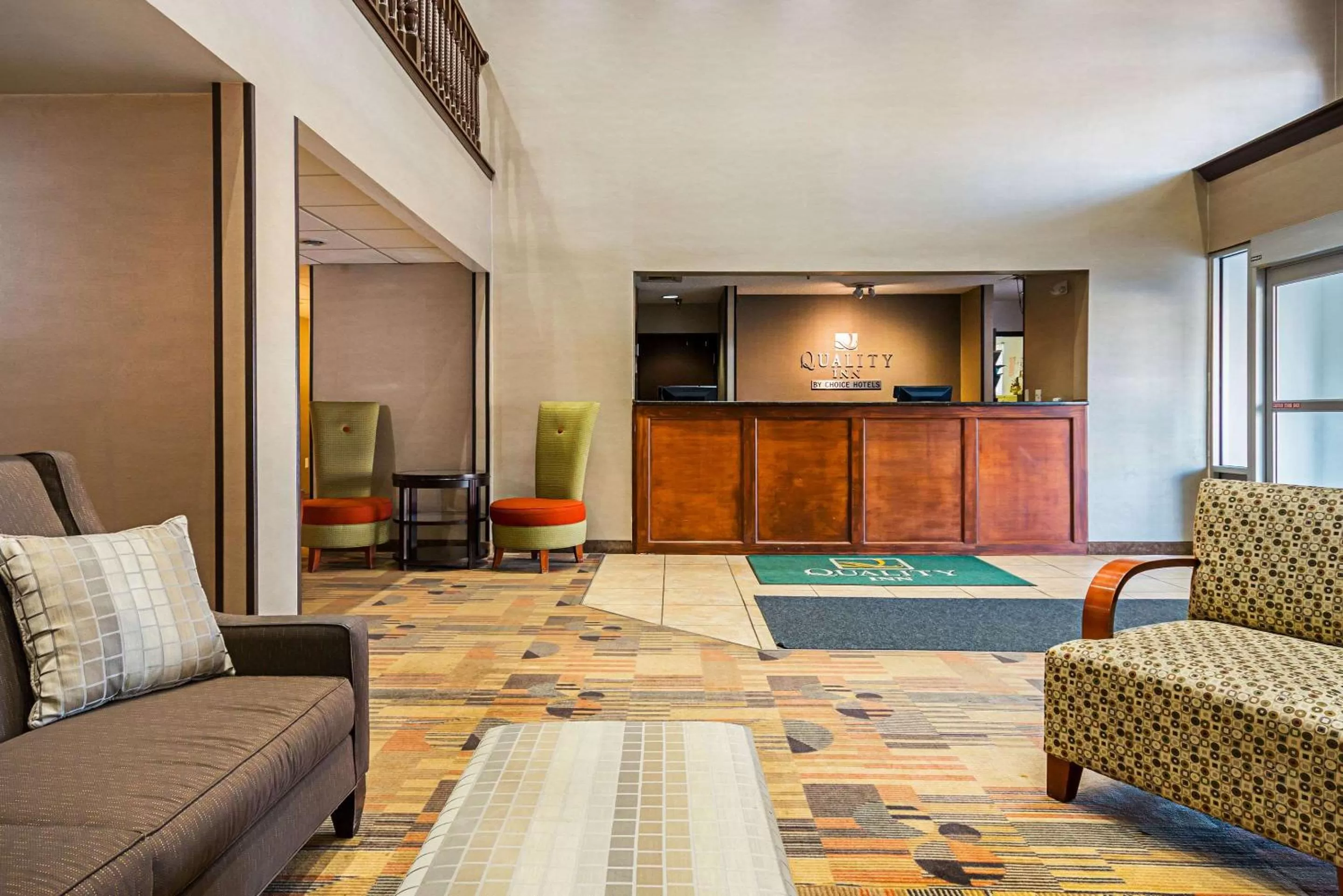 Lobby or reception in Quality Inn Fairmont