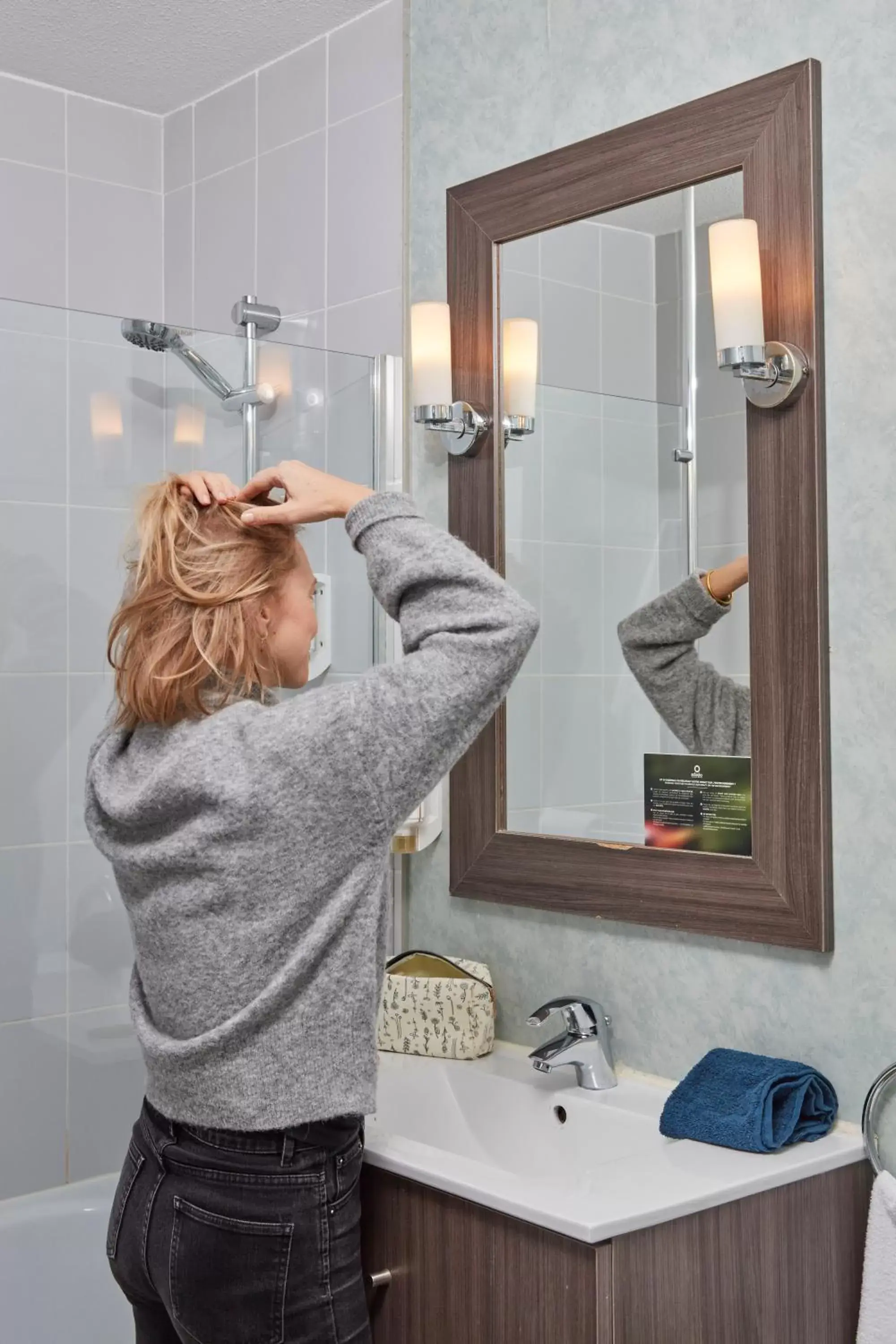 Bathroom in Aparthotel Adagio Access Bordeaux Rodesse