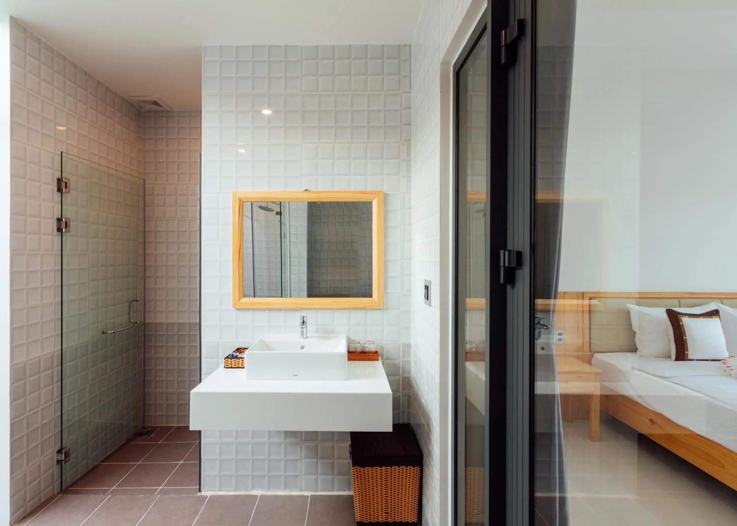 Bathroom in Xuan Hien Resort