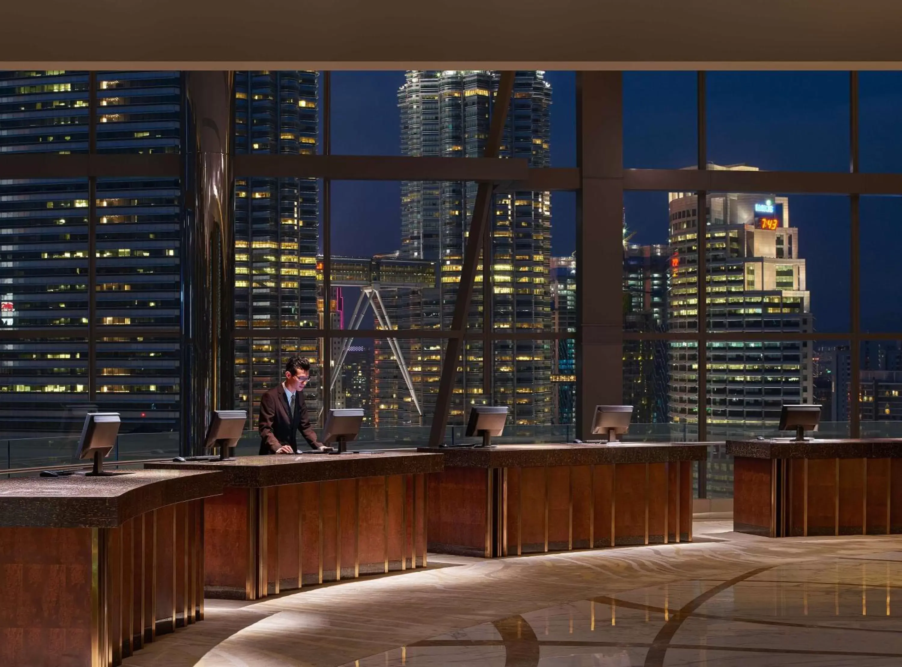 Lobby or reception in Grand Hyatt Kuala Lumpur