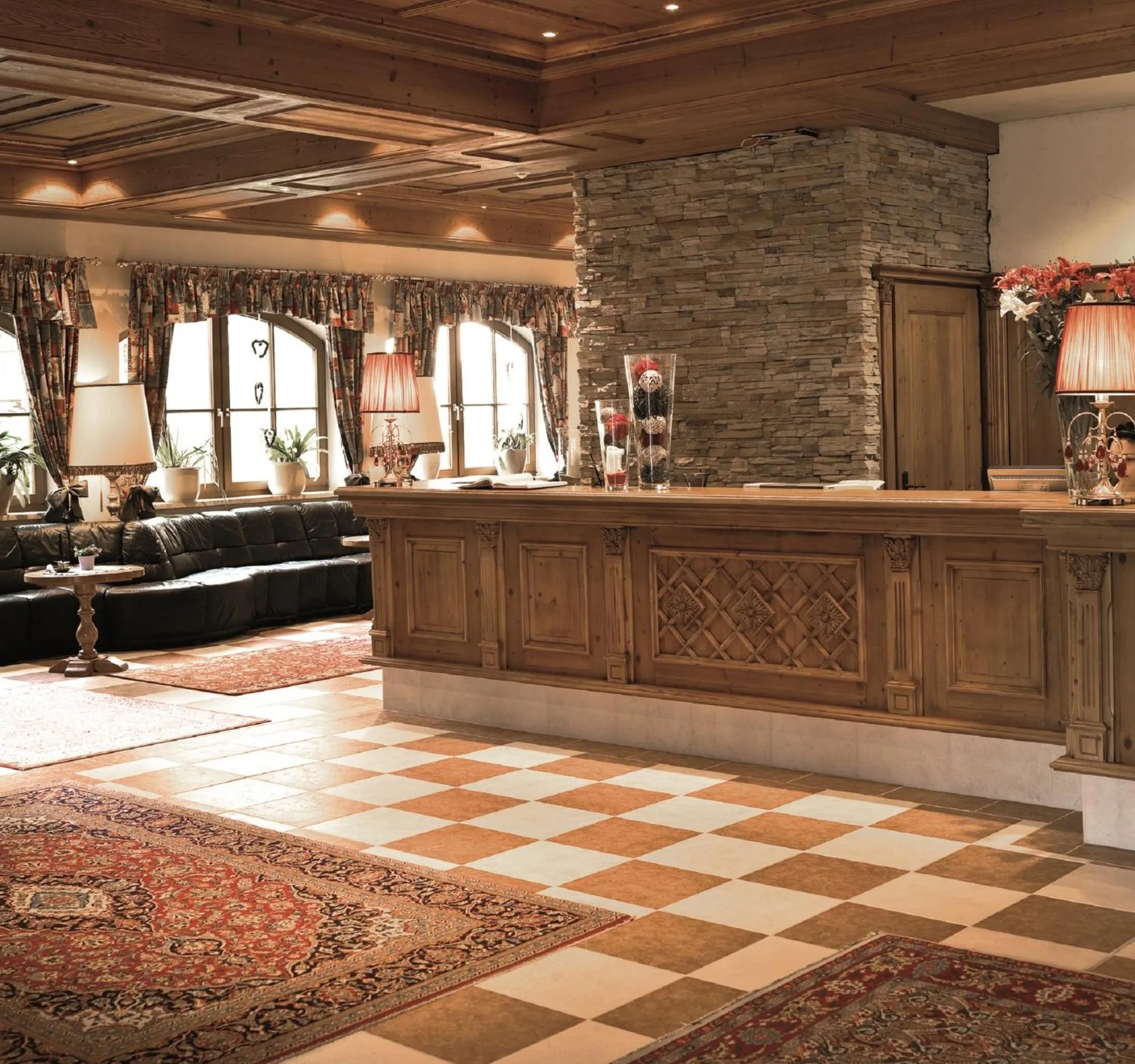 Lobby or reception in Alpenpark Resort Superior