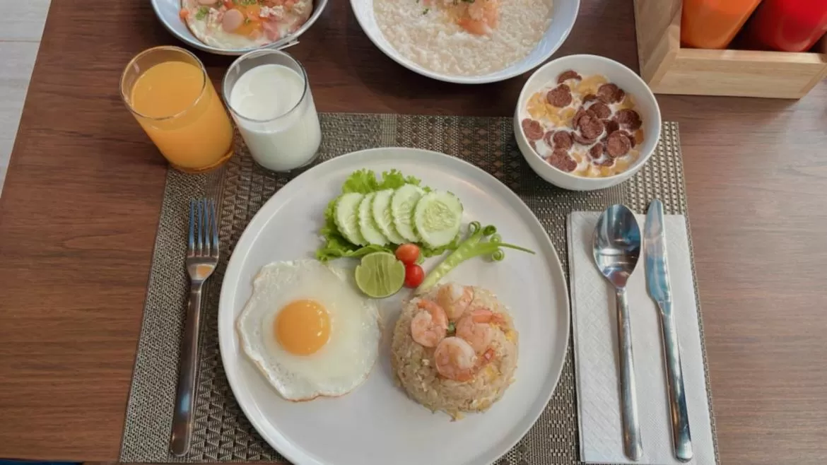 Restaurant/places to eat in Sareeviengping Hotel Chiangmai