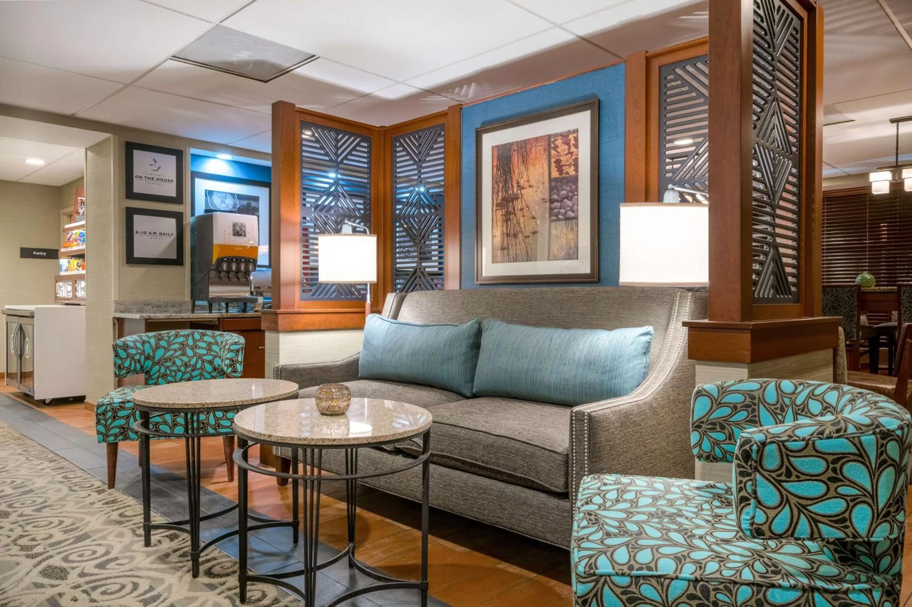 Lobby or reception in Hampton Inn Downingtown/Exton