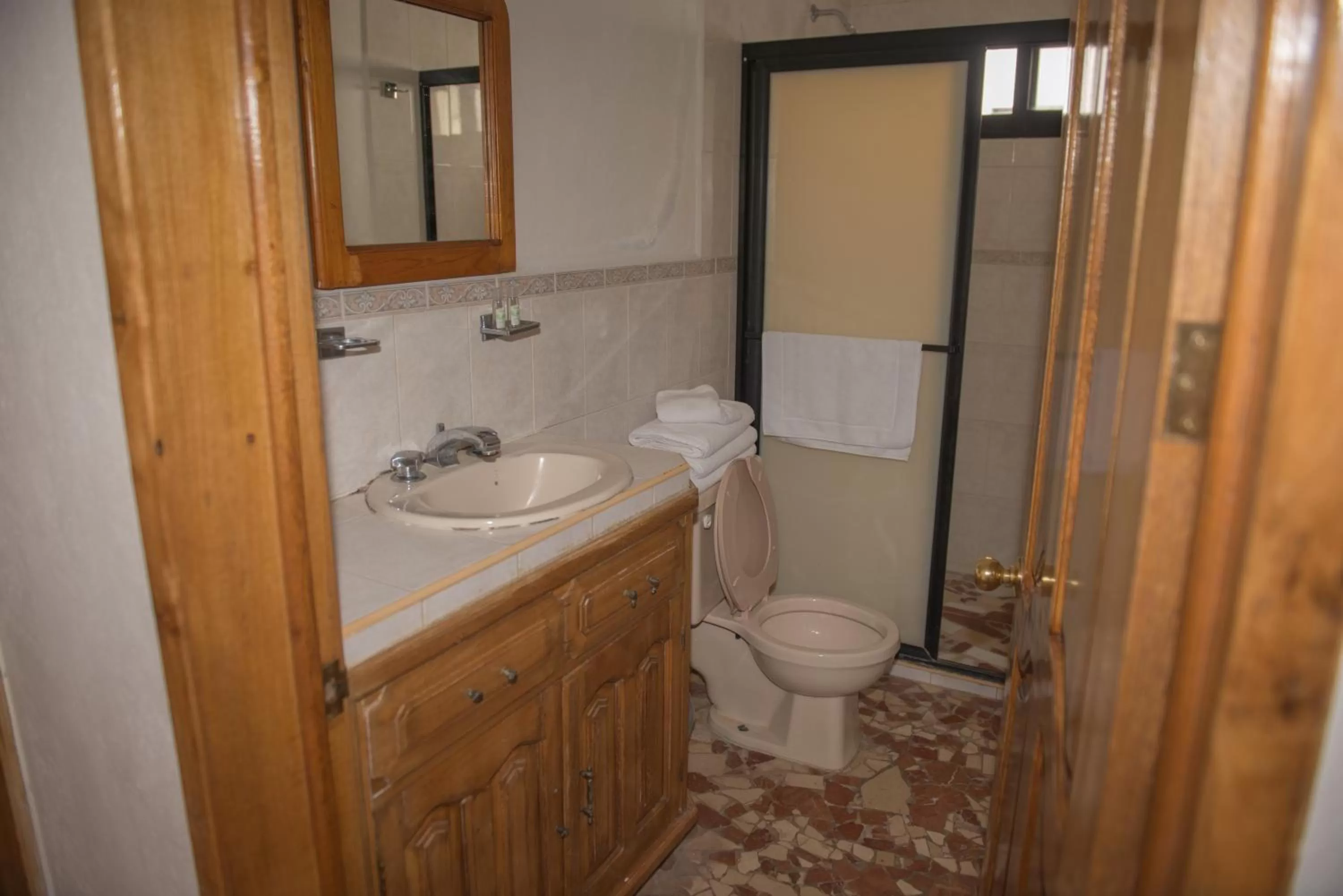Bathroom in HOTEL VILLA AZUL