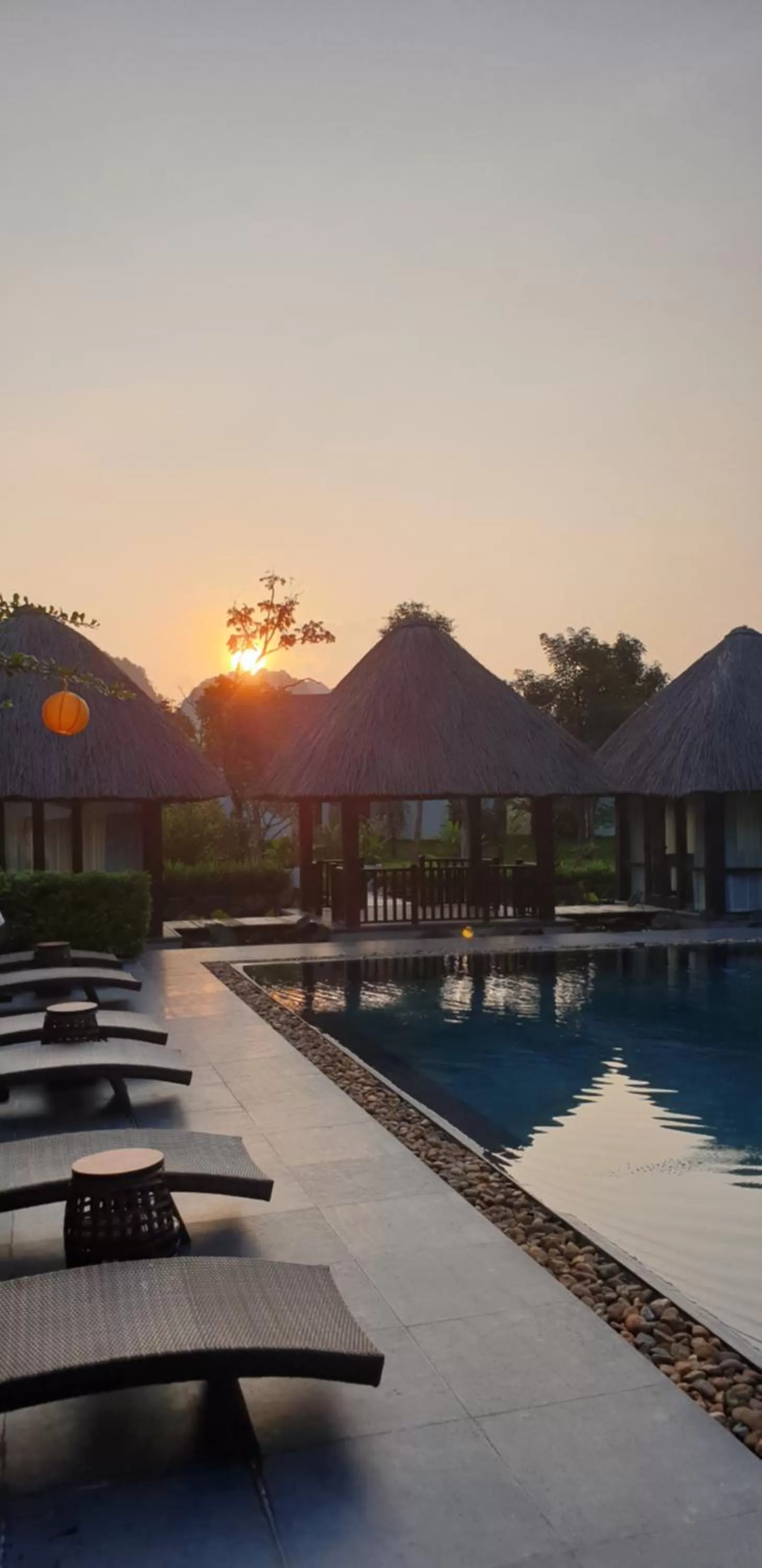 Swimming pool in Aravinda Resort Ninh Binh