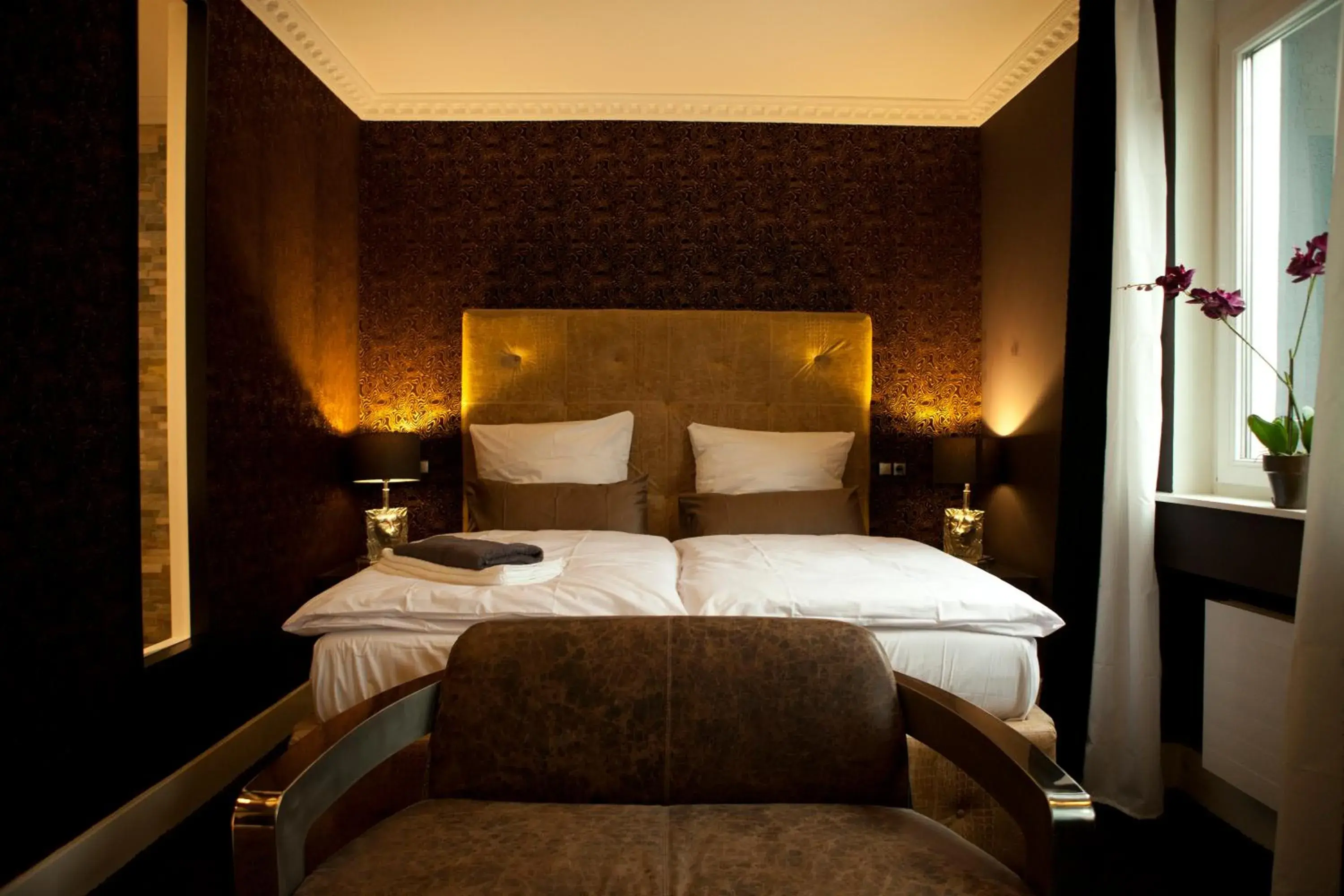 Bedroom, Bed in Boutique-Hotel GEORGES