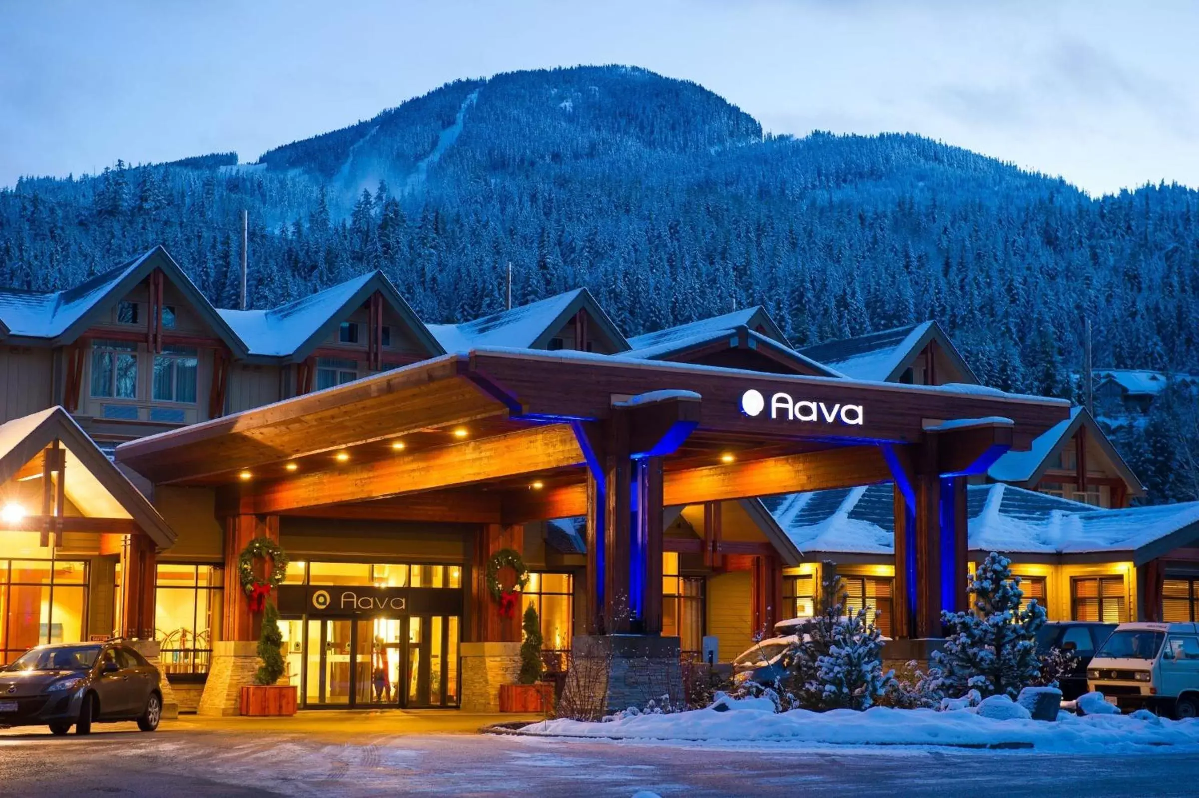 Facade/entrance, Property Building in Aava Whistler Hotel