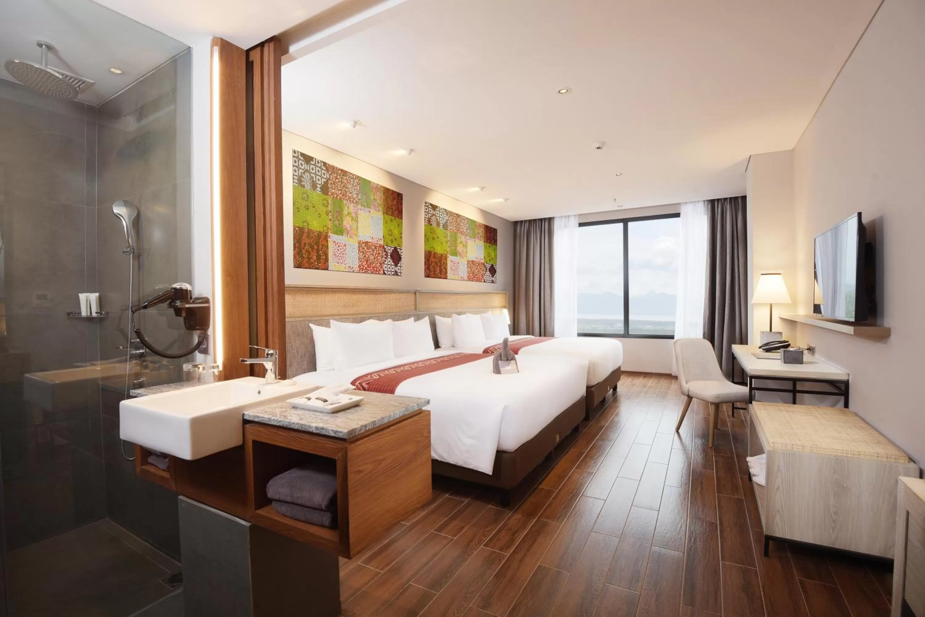 Photo of the whole room, Bed in Kokoon Hotel Banyuwangi