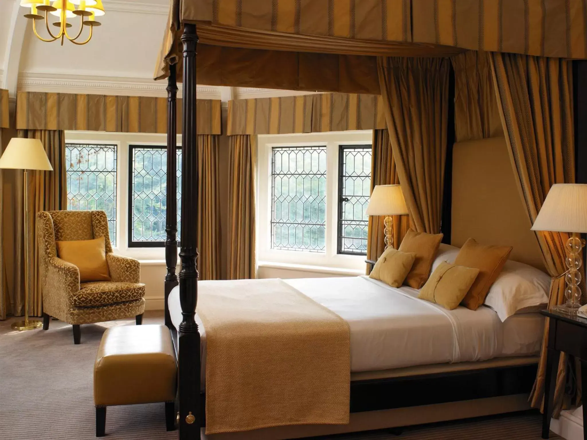 Photo of the whole room, Bed in Macdonald Frimley Hall Hotel & Spa
