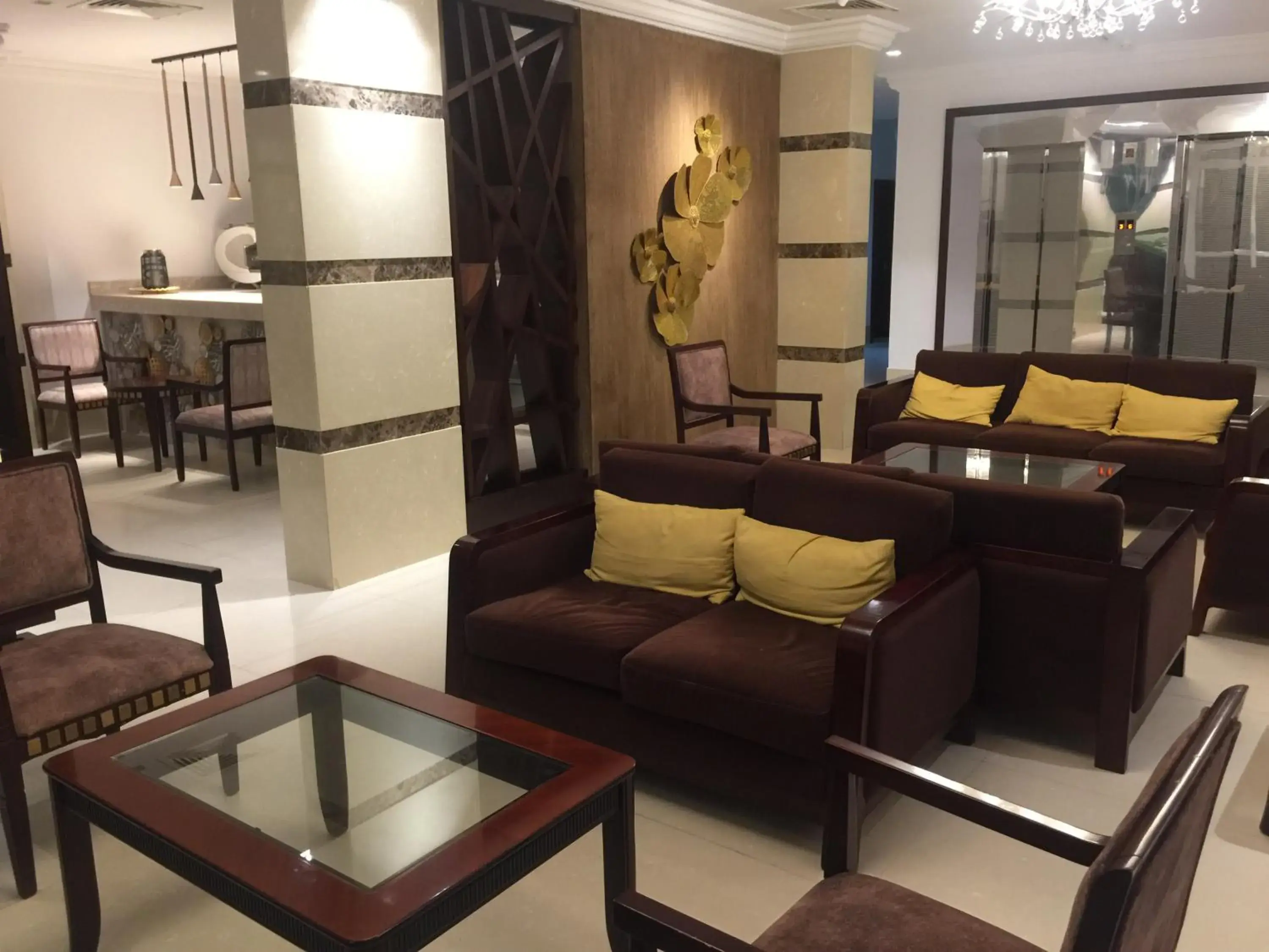 Lobby or reception in Beach Resort Salalah Lobby or reception in Beach Resort Salalah