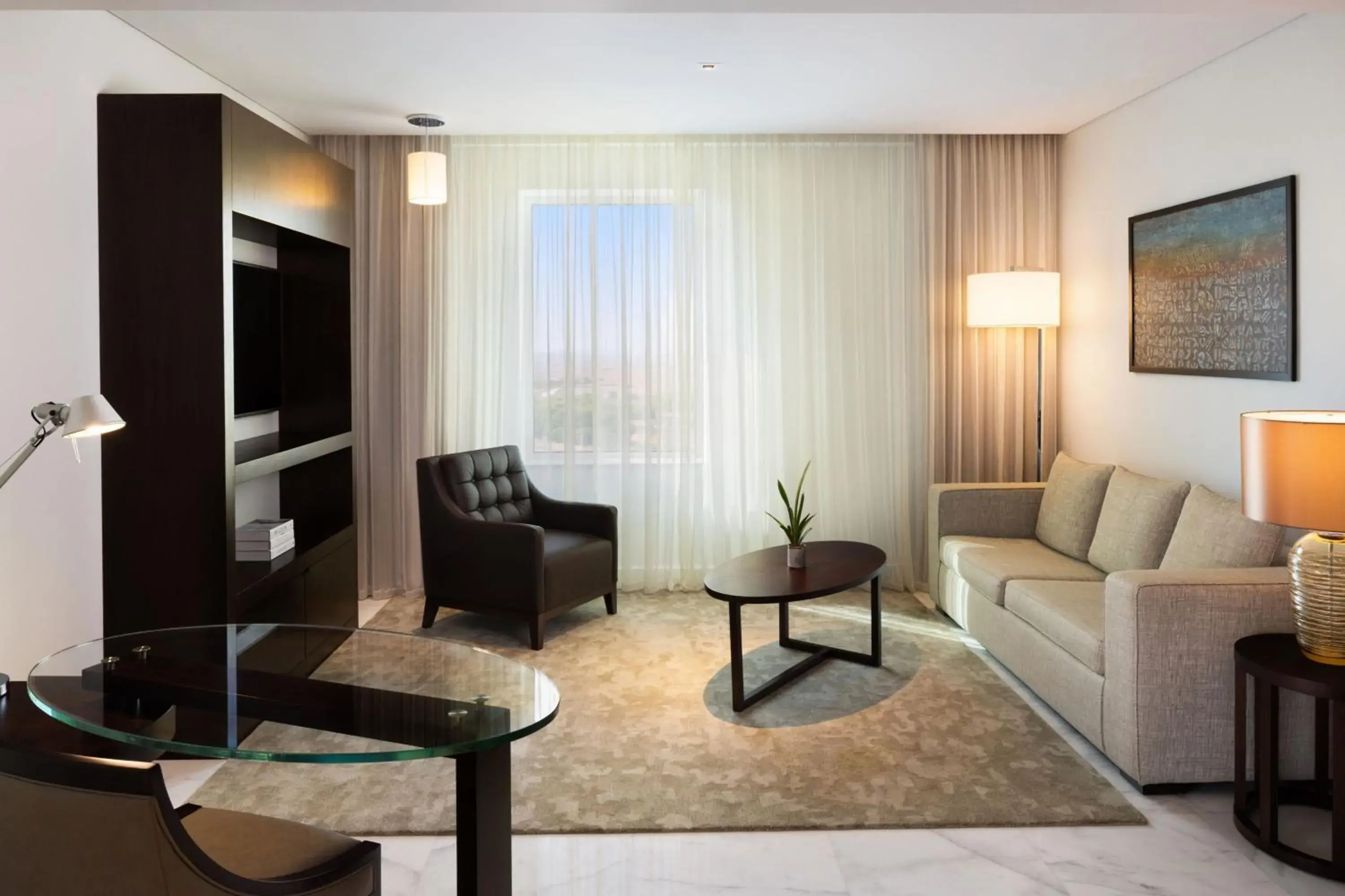 Living room, Seating Area in JW Marriott Hotel Muscat