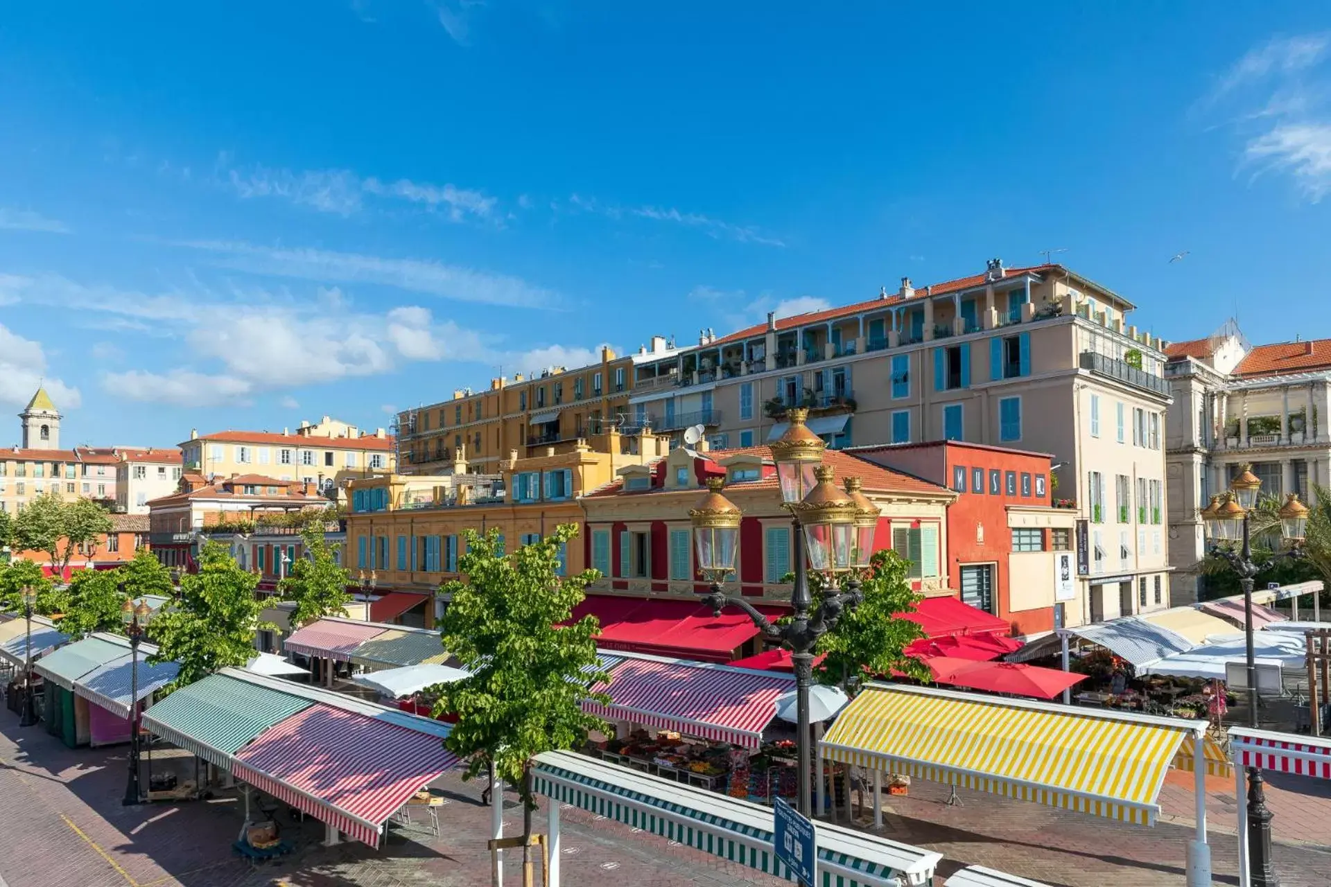 Bird's eye view in Hotel Beau Rivage