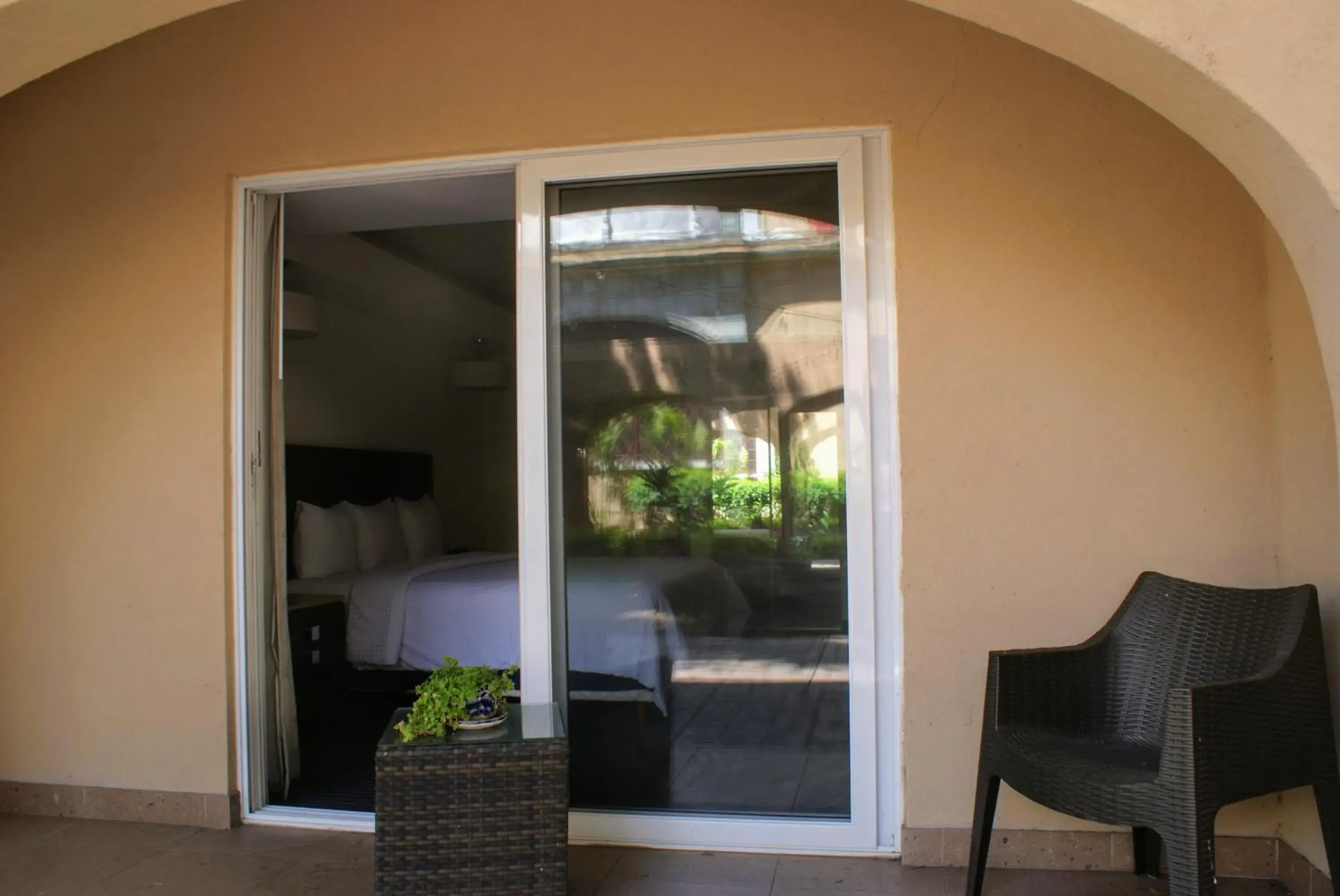 Balcony/Terrace in Hotel Ex-Hacienda San Xavier