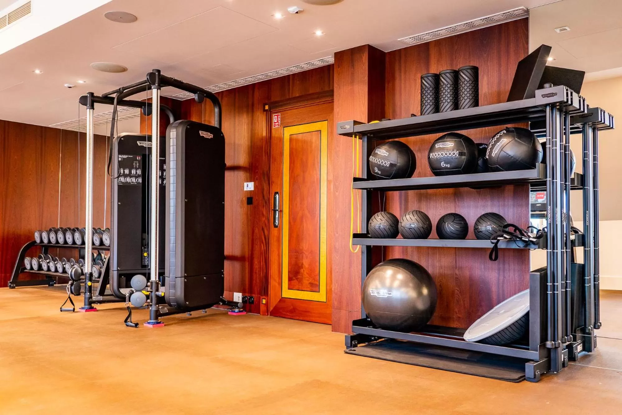 Fitness centre/facilities in Nobu Hotel Warsaw