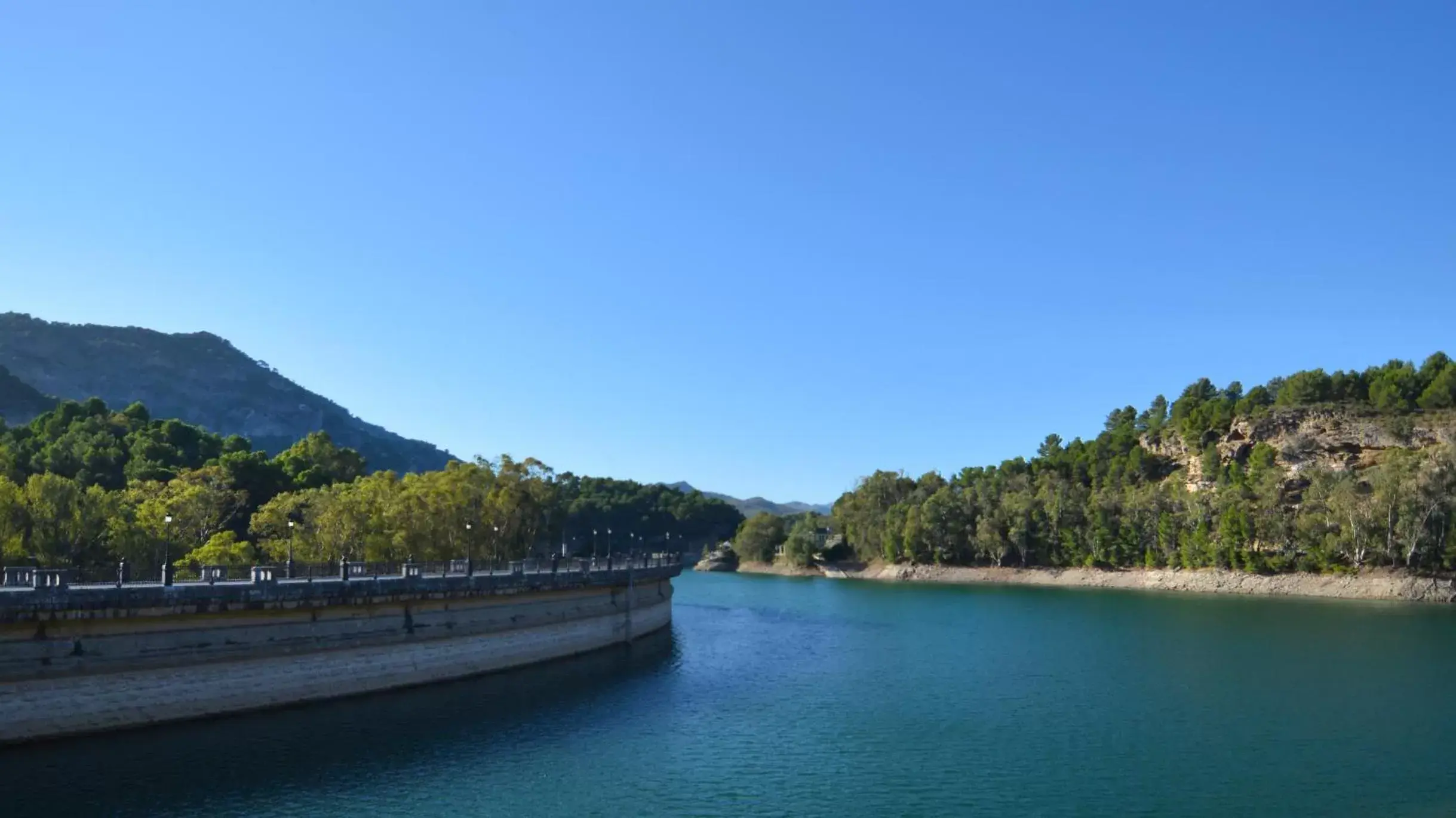 Natural landscape in La Posada del Conde