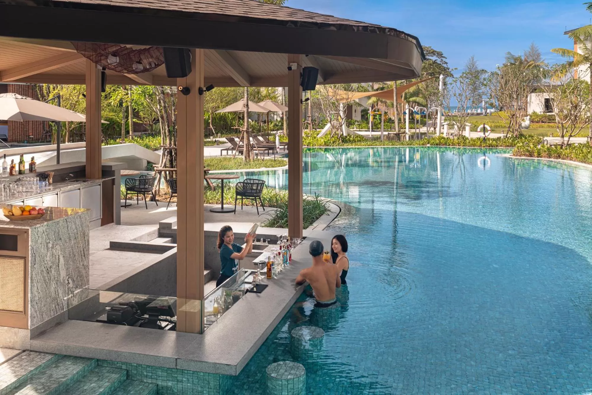 Lounge or bar in Pullman Khao Lak Resort