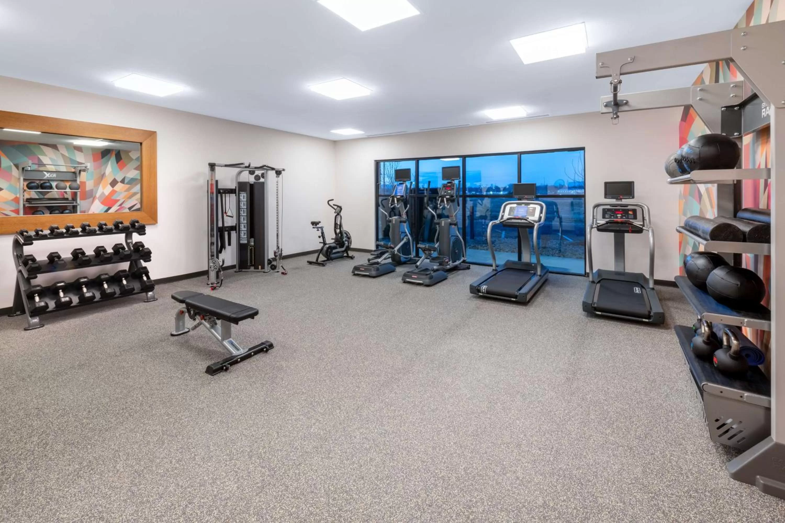 Fitness centre/facilities in Hilton Garden Inn Longmont