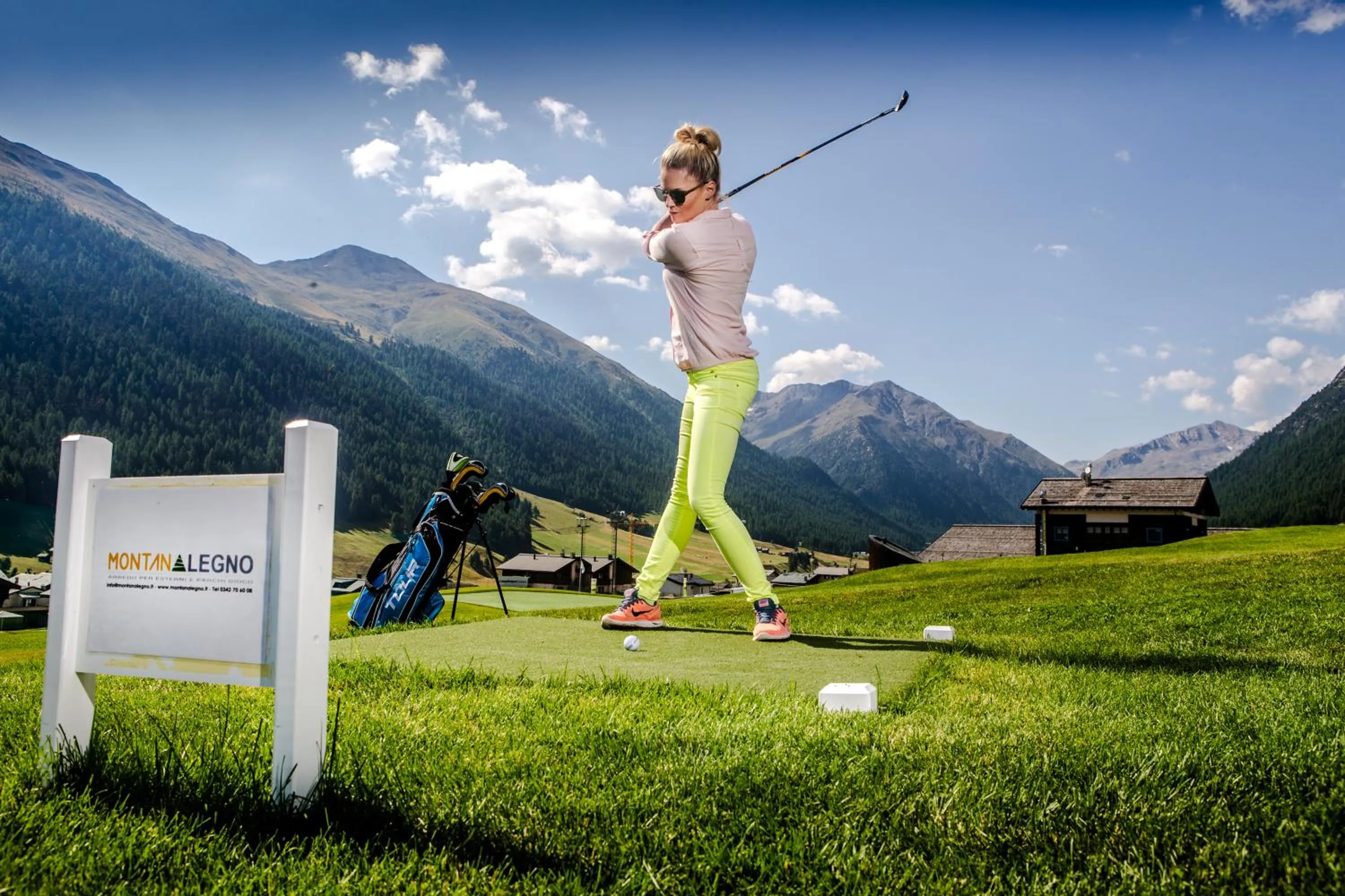 Golfcourse in Bivio Hotel Plaza