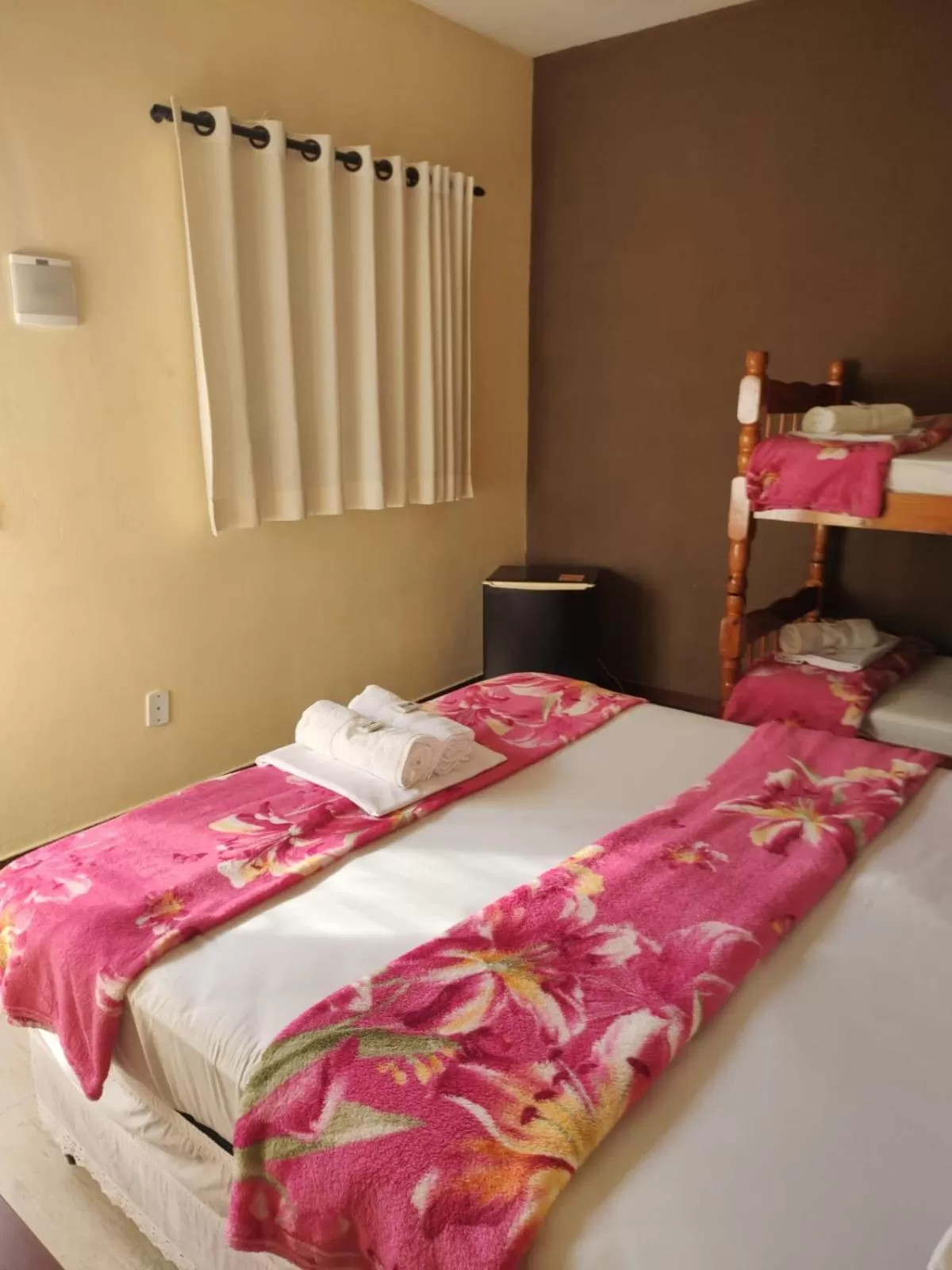 Bedroom, Bed in Hotel Buriti Itupeva