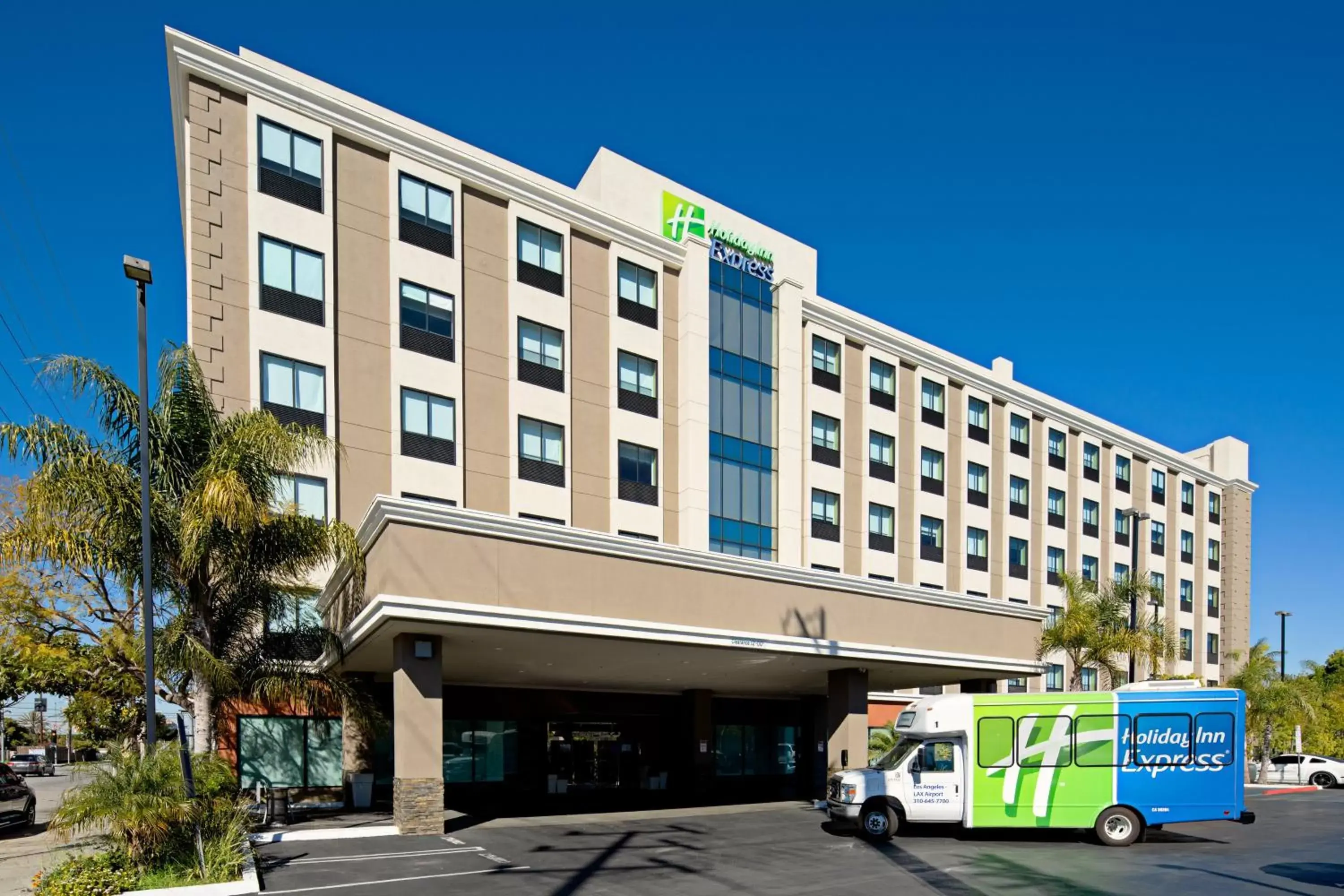 Property building in Holiday Inn Express Los Angeles LAX Airport, an IHG Hotel