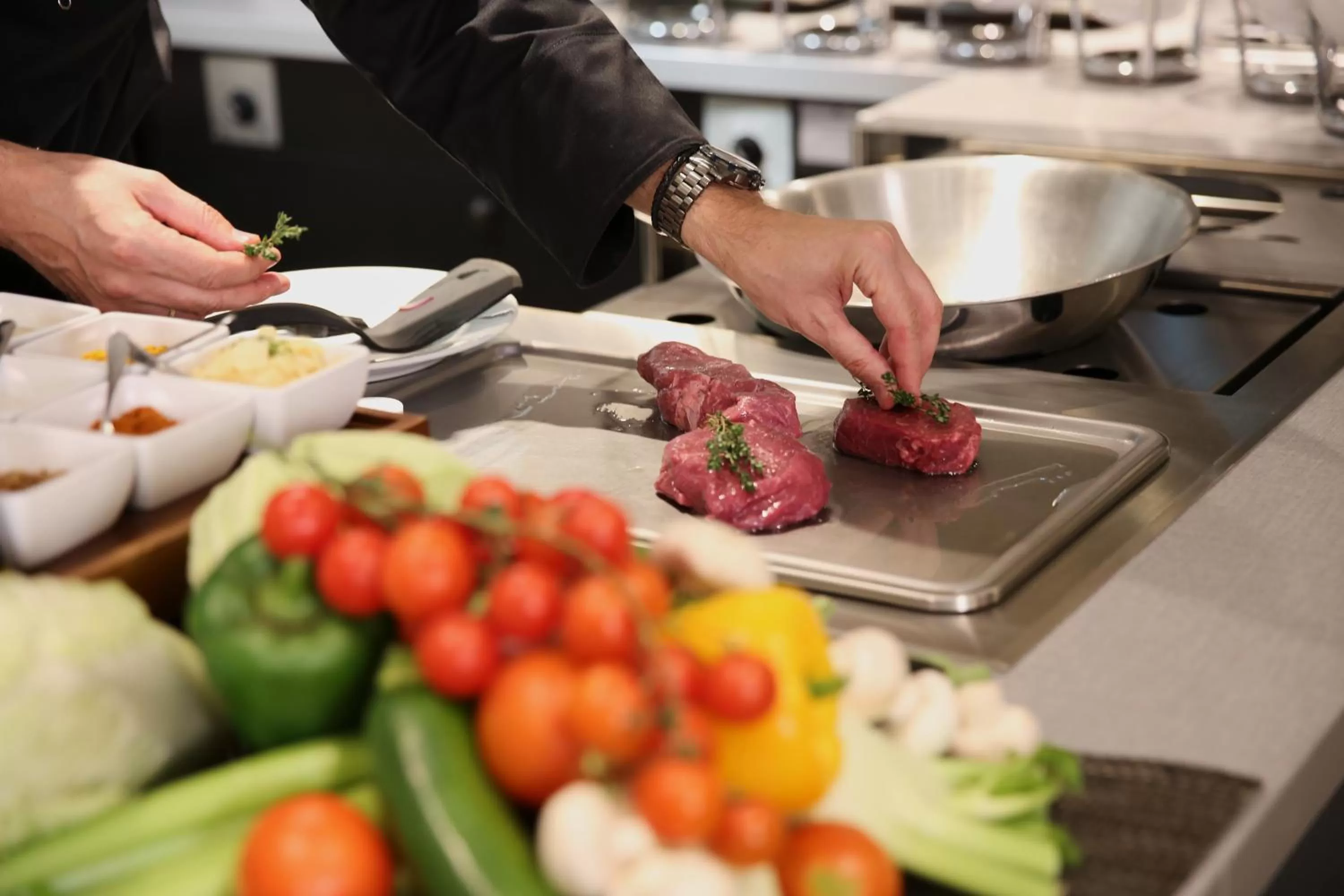 Food close-up in HYPERION Hotel Leipzig