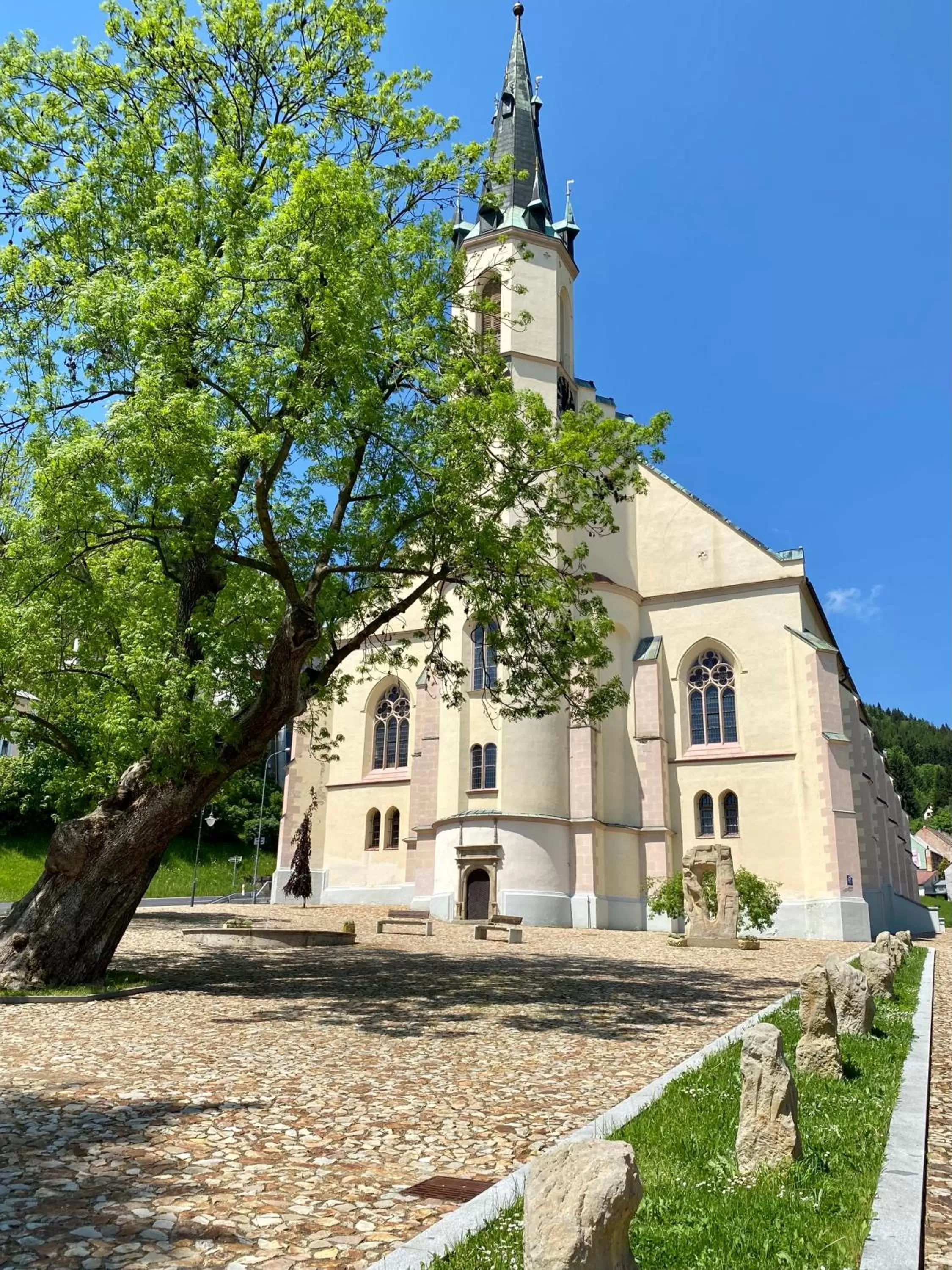 Landmark view in Vila Jáchymov