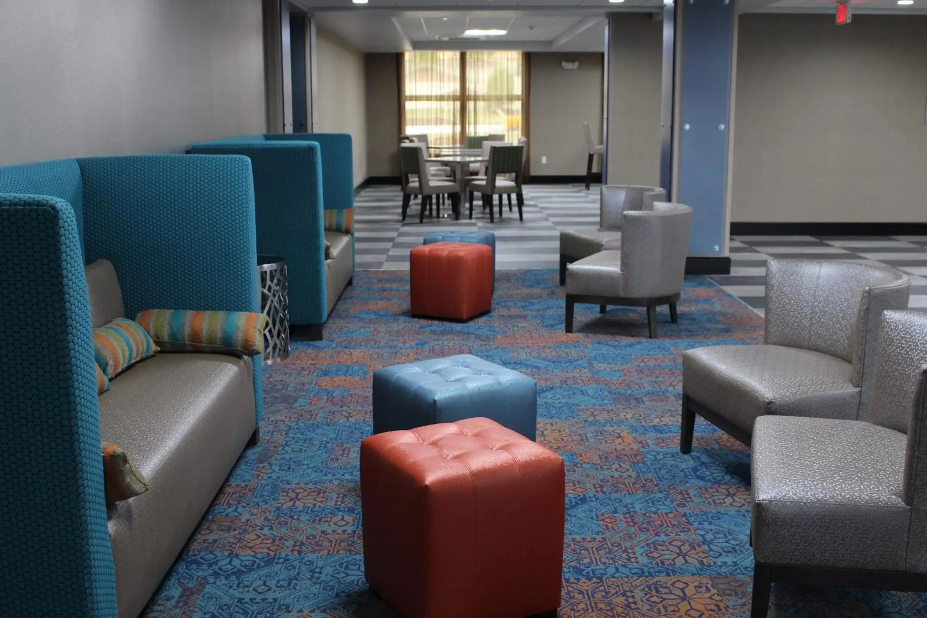 Property building, Seating Area in Holiday Inn Express Shawnee, an IHG Hotel
