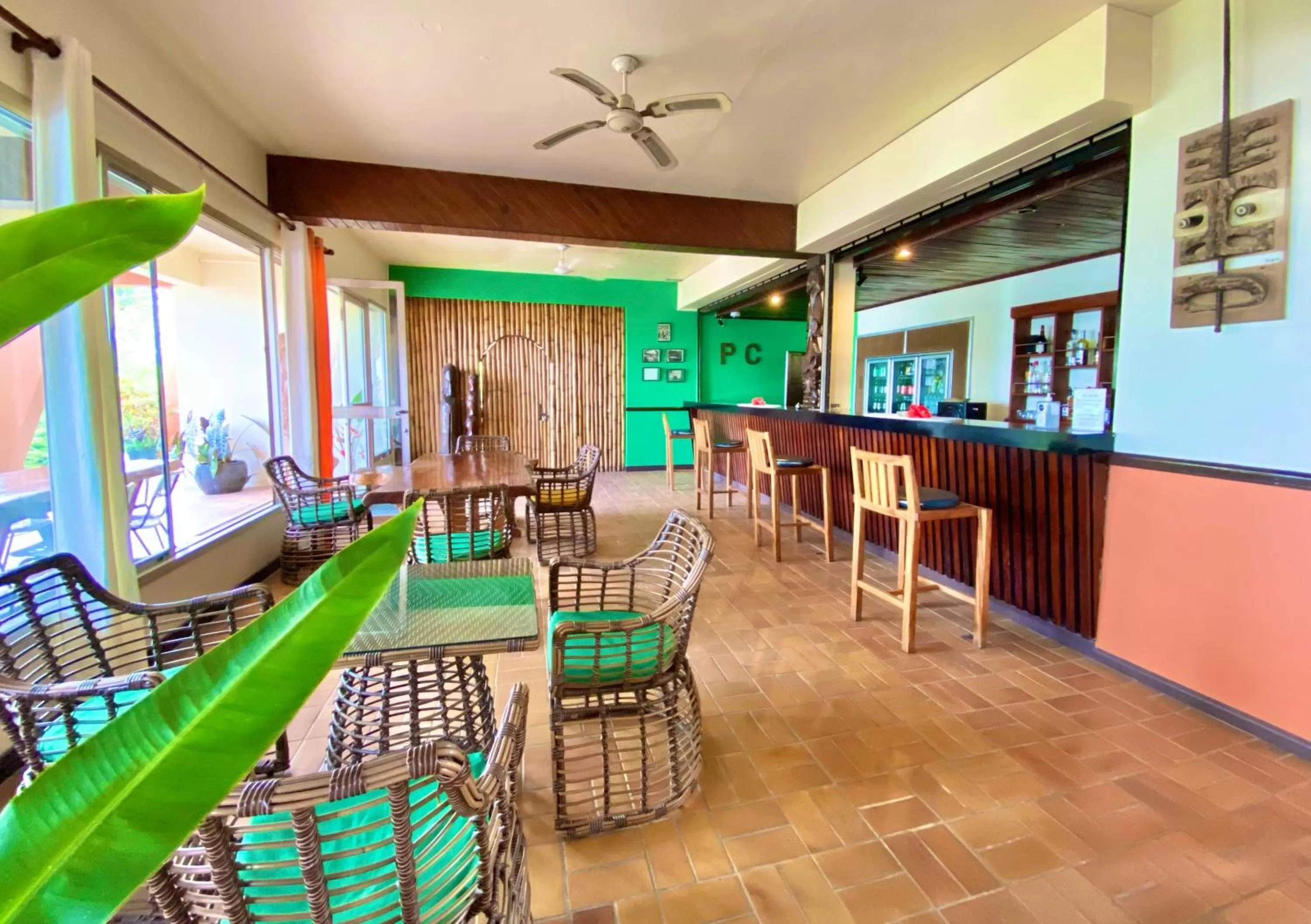 Restaurant/places to eat in Hotel Santo Vanuatu