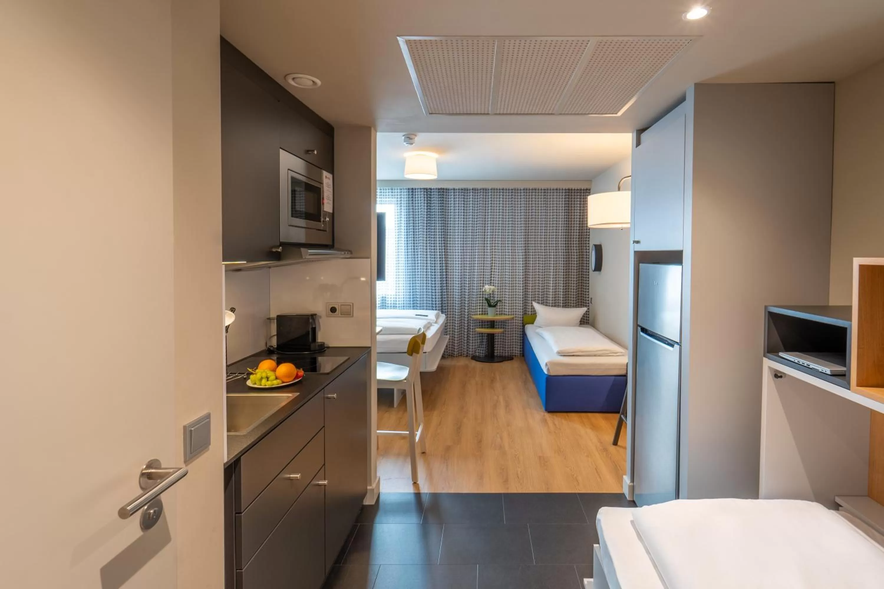 Living room, Bed in Aparthotel Adagio Access Freiburg