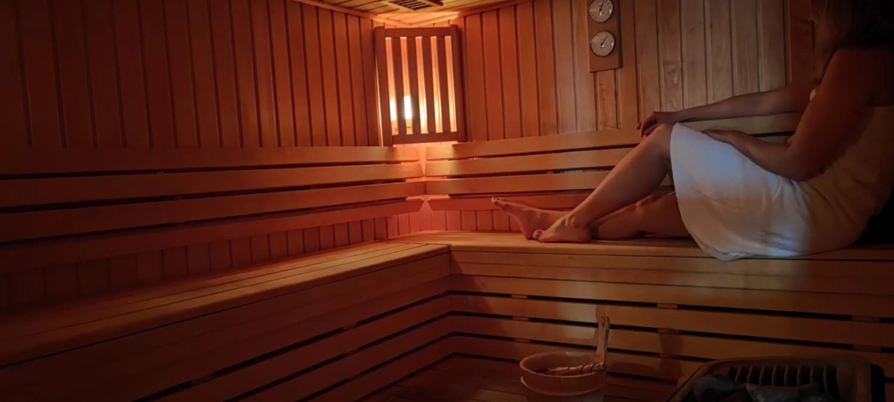 Sauna in Novotel Paris Centre Tour Eiffel