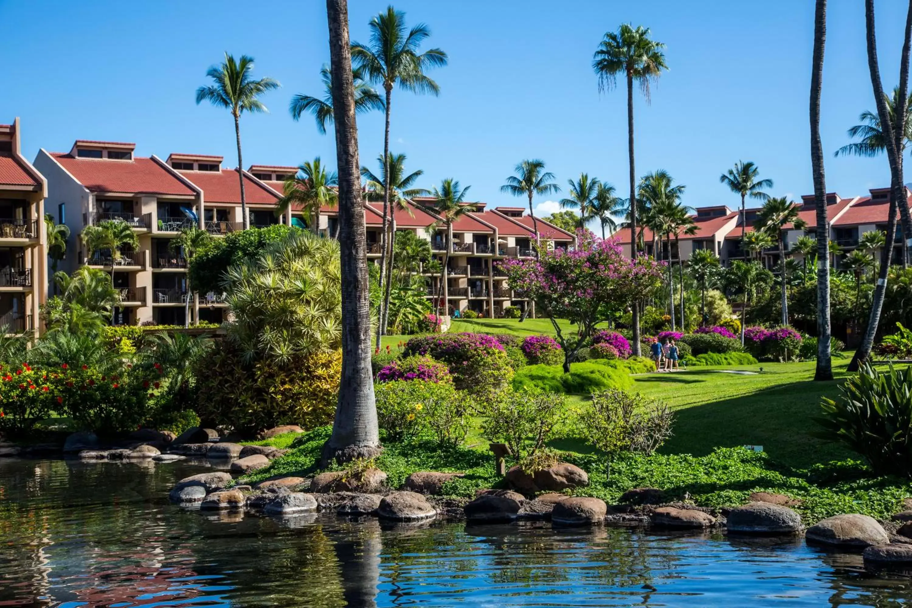 Property building, Garden in Castle Kamaole Sands