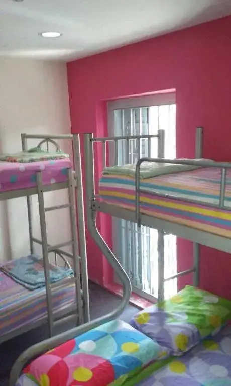 Bedroom, Bunk Bed in Kawan Hostel
