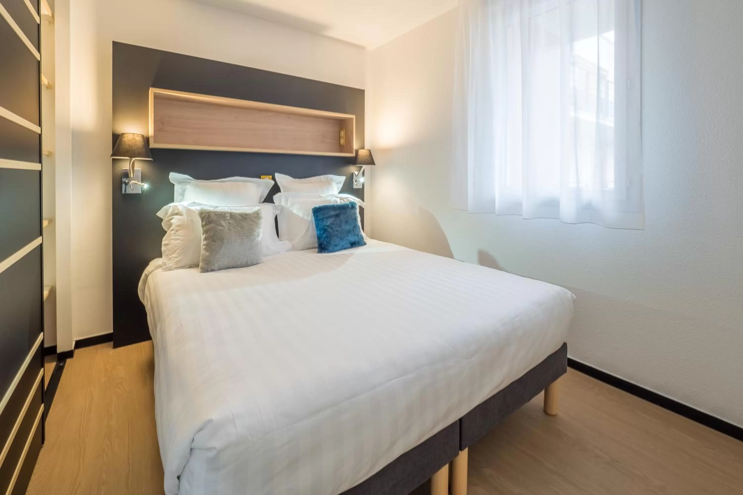 Bed in Apparthotel Le Hüb Grenoble