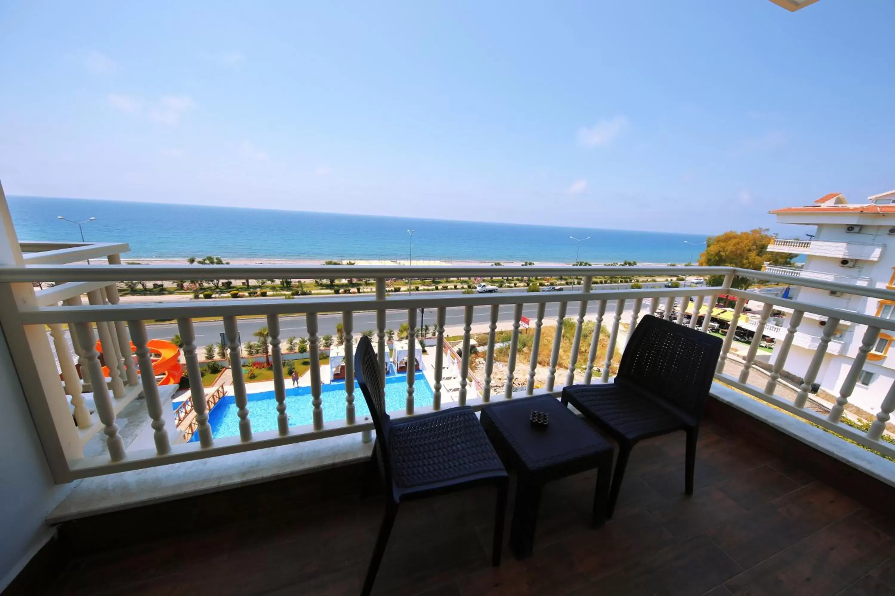 Natural landscape, Balcony/Terrace in Sey Beach Hotel & Spa