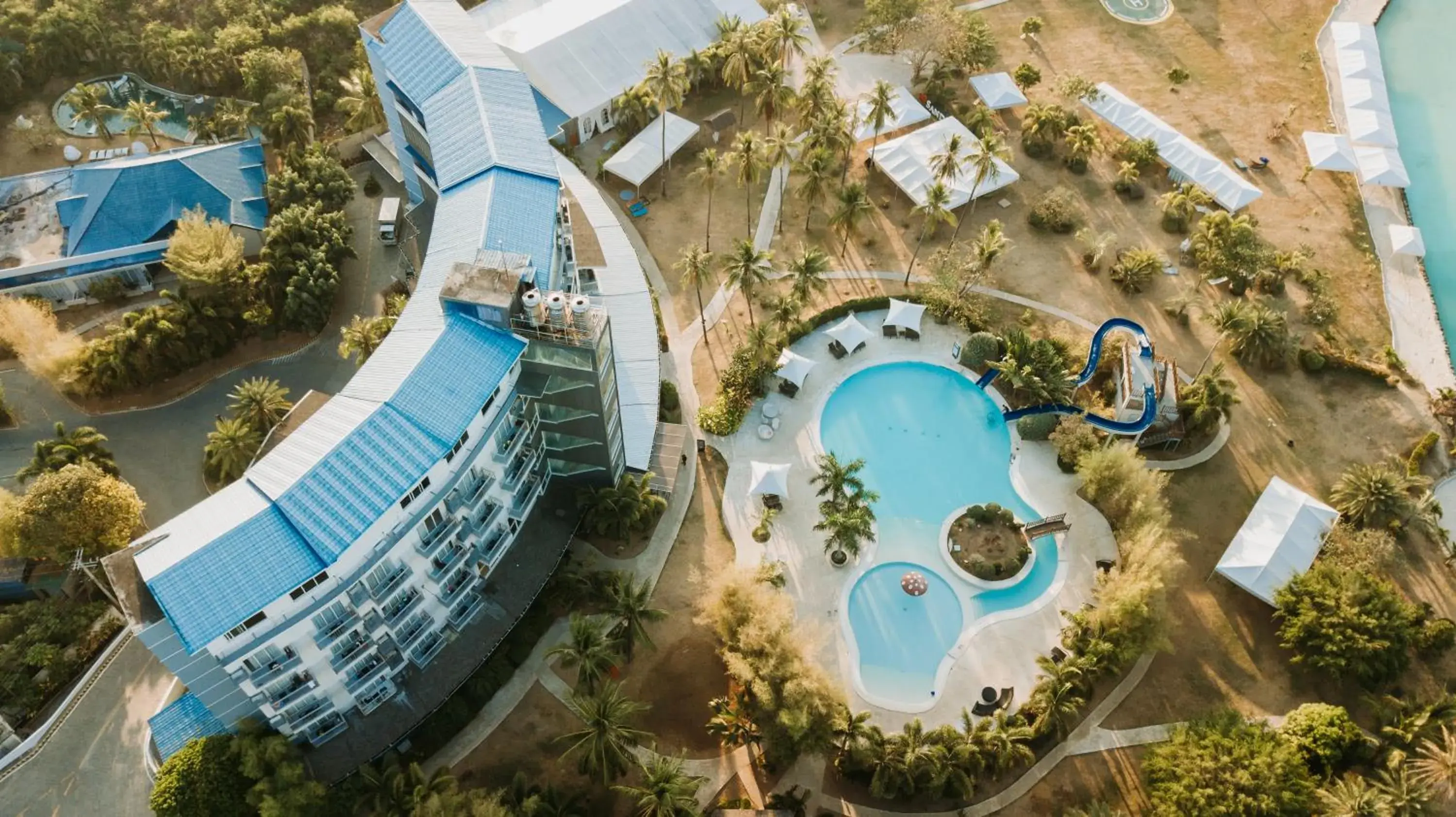 Property building, Bird's-eye View in Solea Seaview Resort