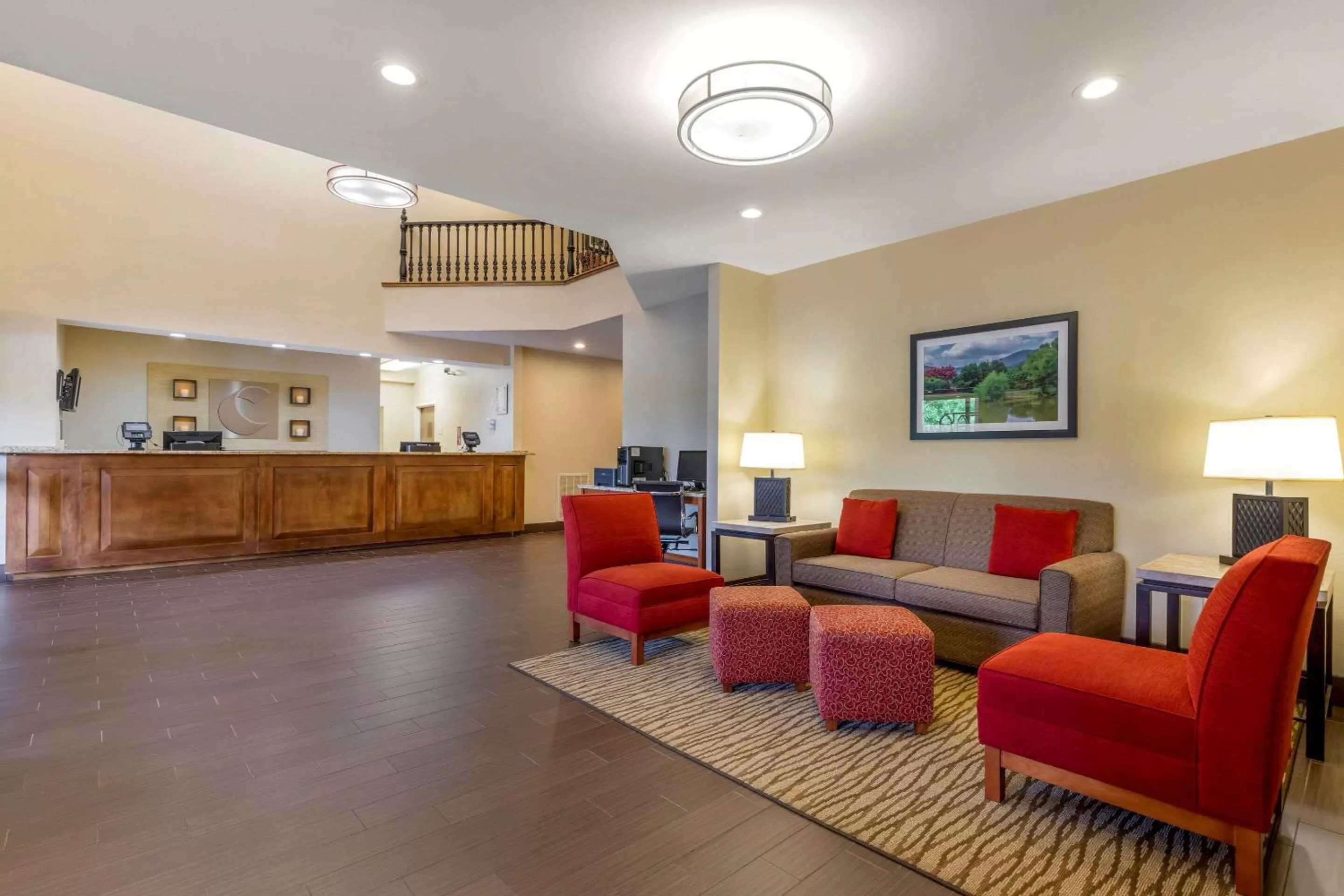 Lobby or reception in Comfort Inn & Suites Lenoir Hwy 321 Northern Foothills